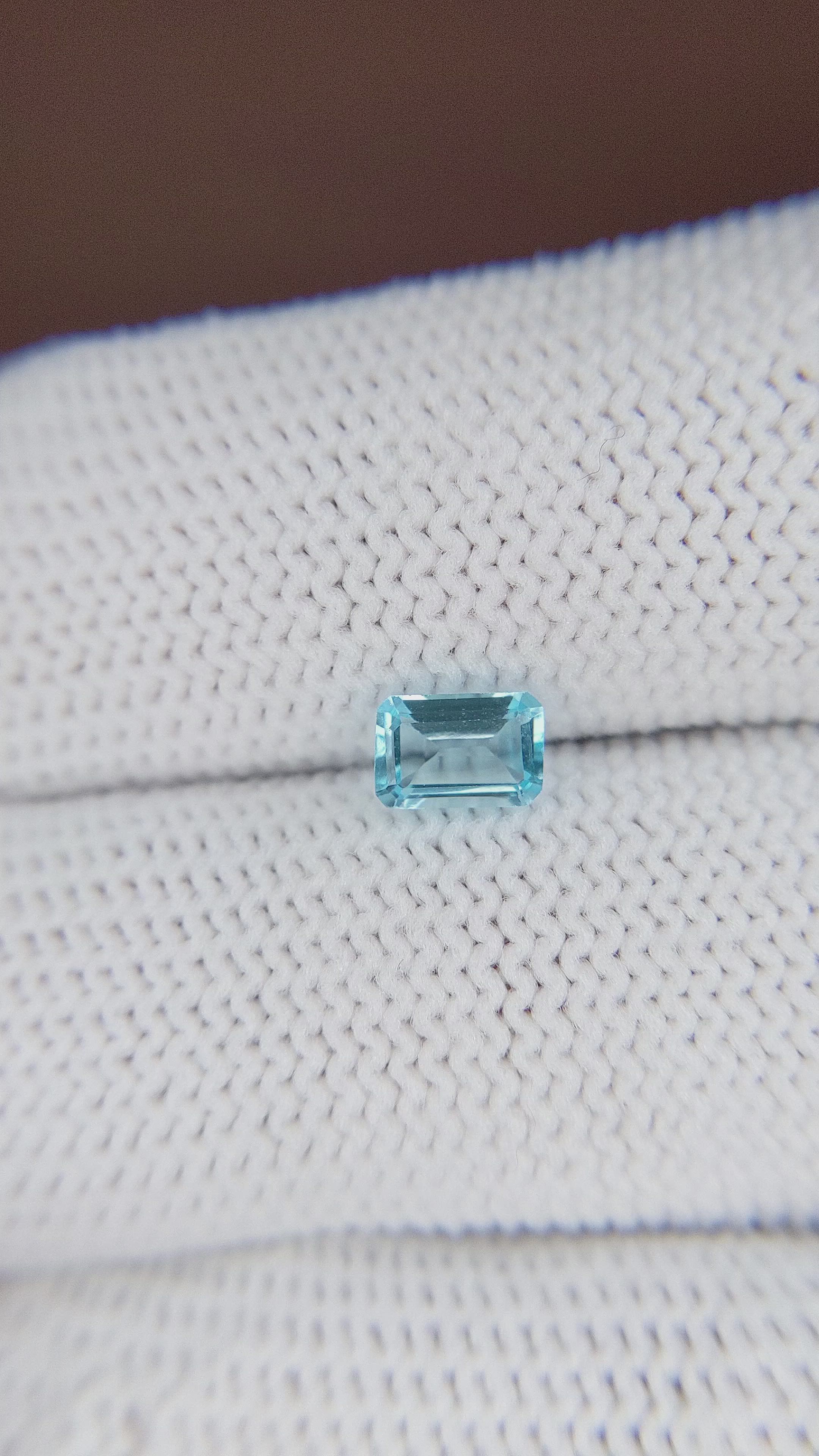 0.72 Ct. Topaz from Ceylon (Sri Lanka) Size Video