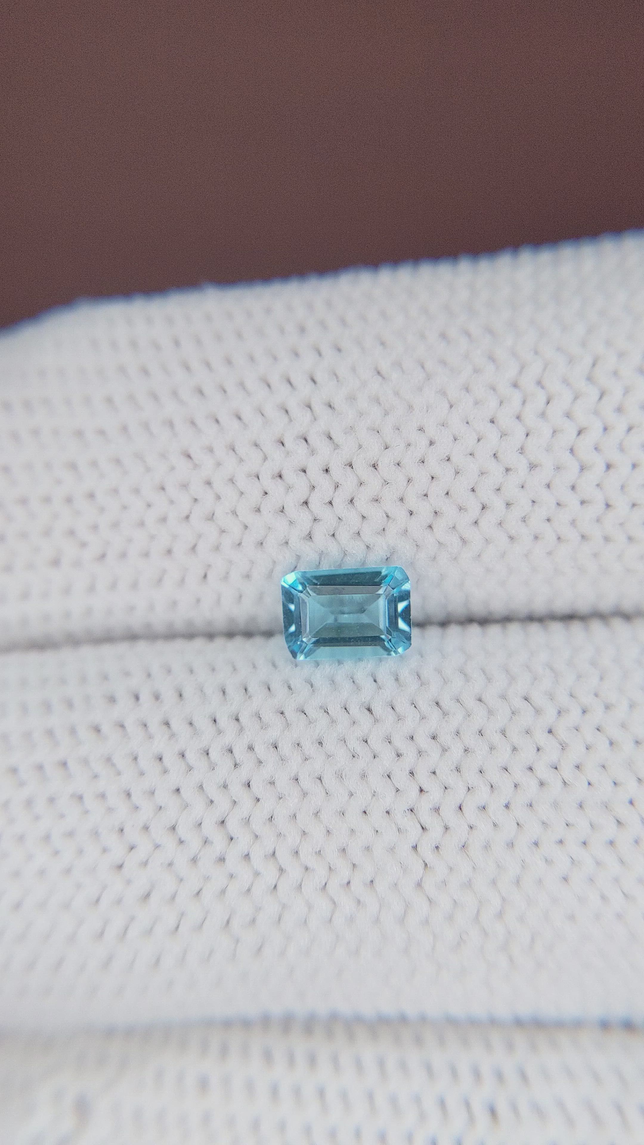 0.60 Ct. Topaz from Ceylon (Sri Lanka) Size Video