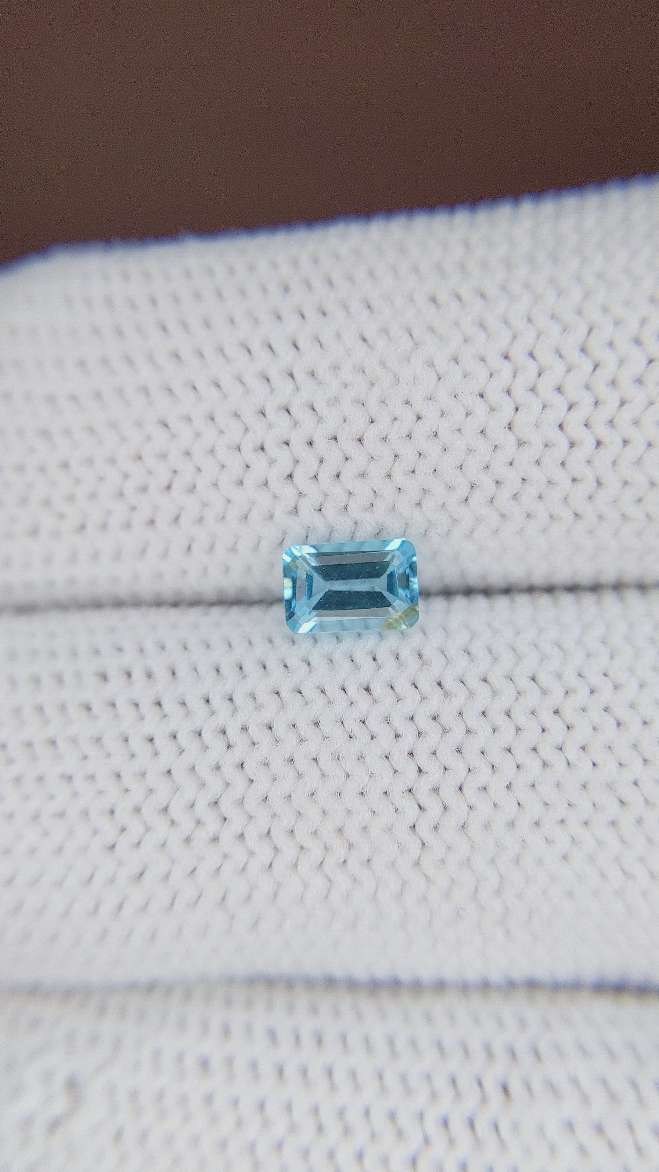 0.62 Ct. Topaz from Ceylon (Sri Lanka) Size Video
