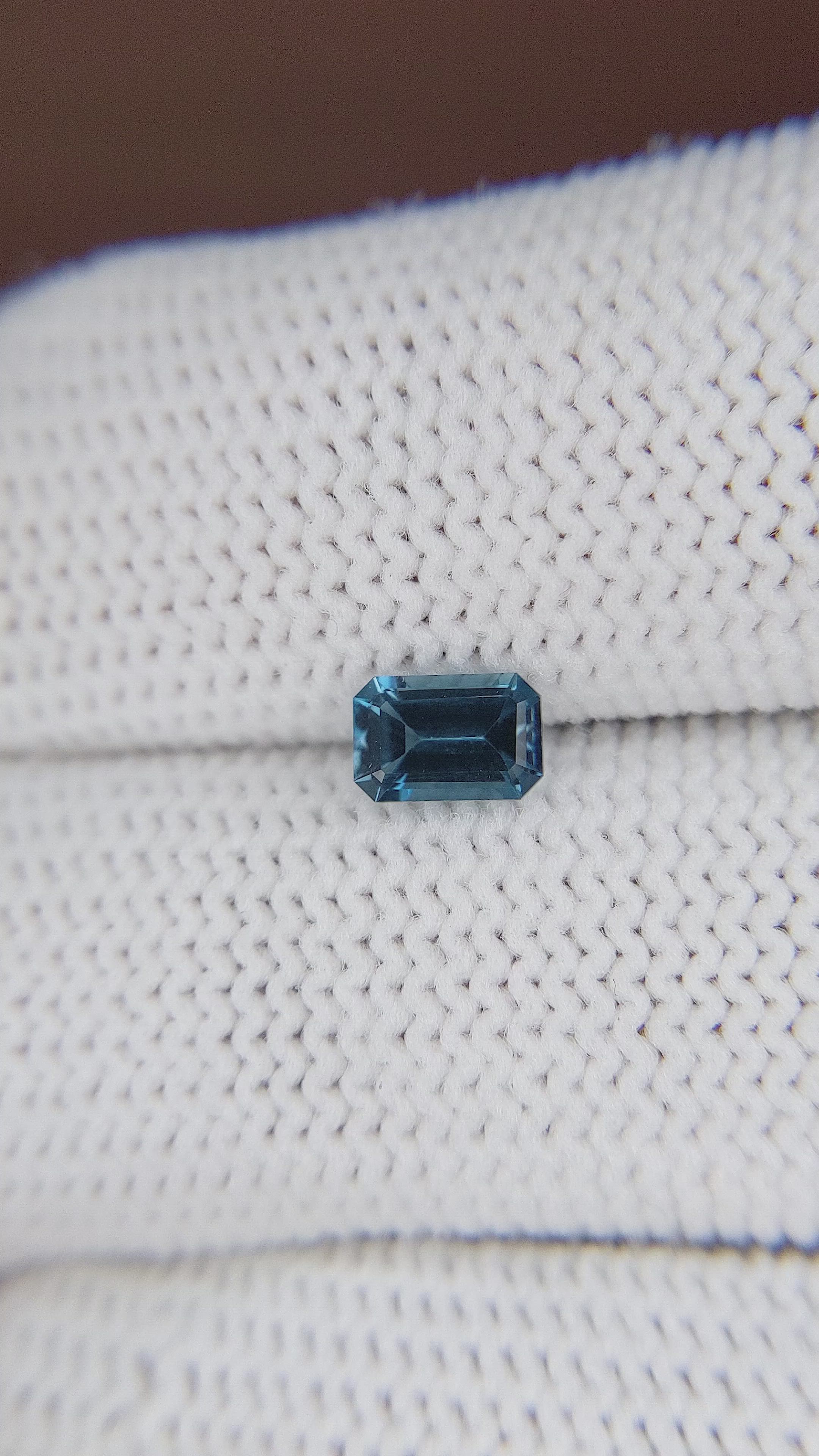 0.65 Ct. Topaz from Ceylon (Sri Lanka) Size Video