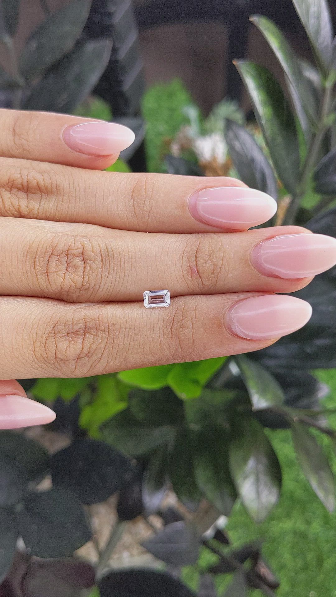 0.59 Ct. Topaz from Ceylon (Sri Lanka) Size Video