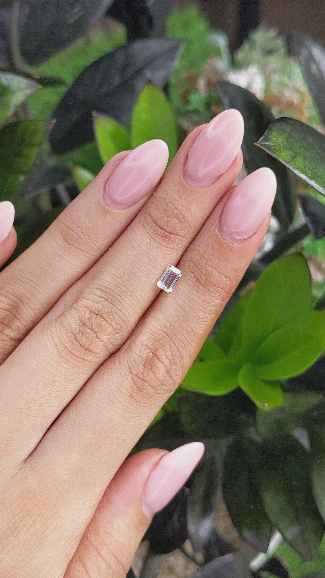 0.59 Ct. Topaz from Ceylon (Sri Lanka) Size Video