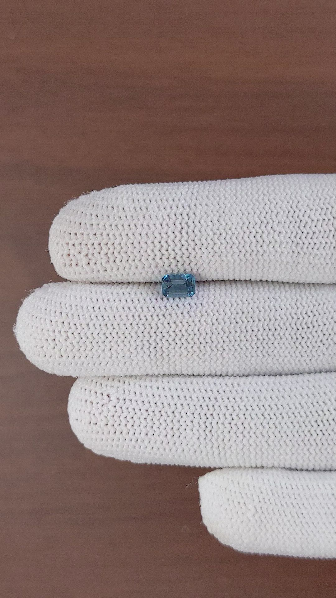 0.54 Ct. Topaz from Ceylon (Sri Lanka) Size Video