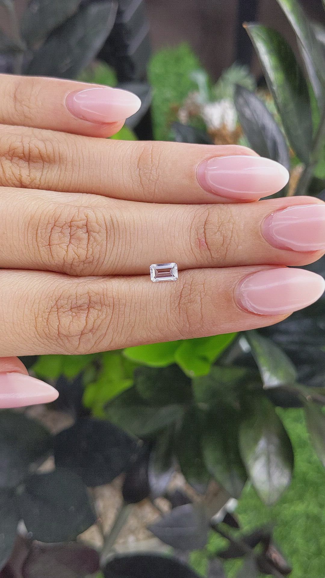 0.72 Ct. Topaz from Ceylon (Sri Lanka) Size Video