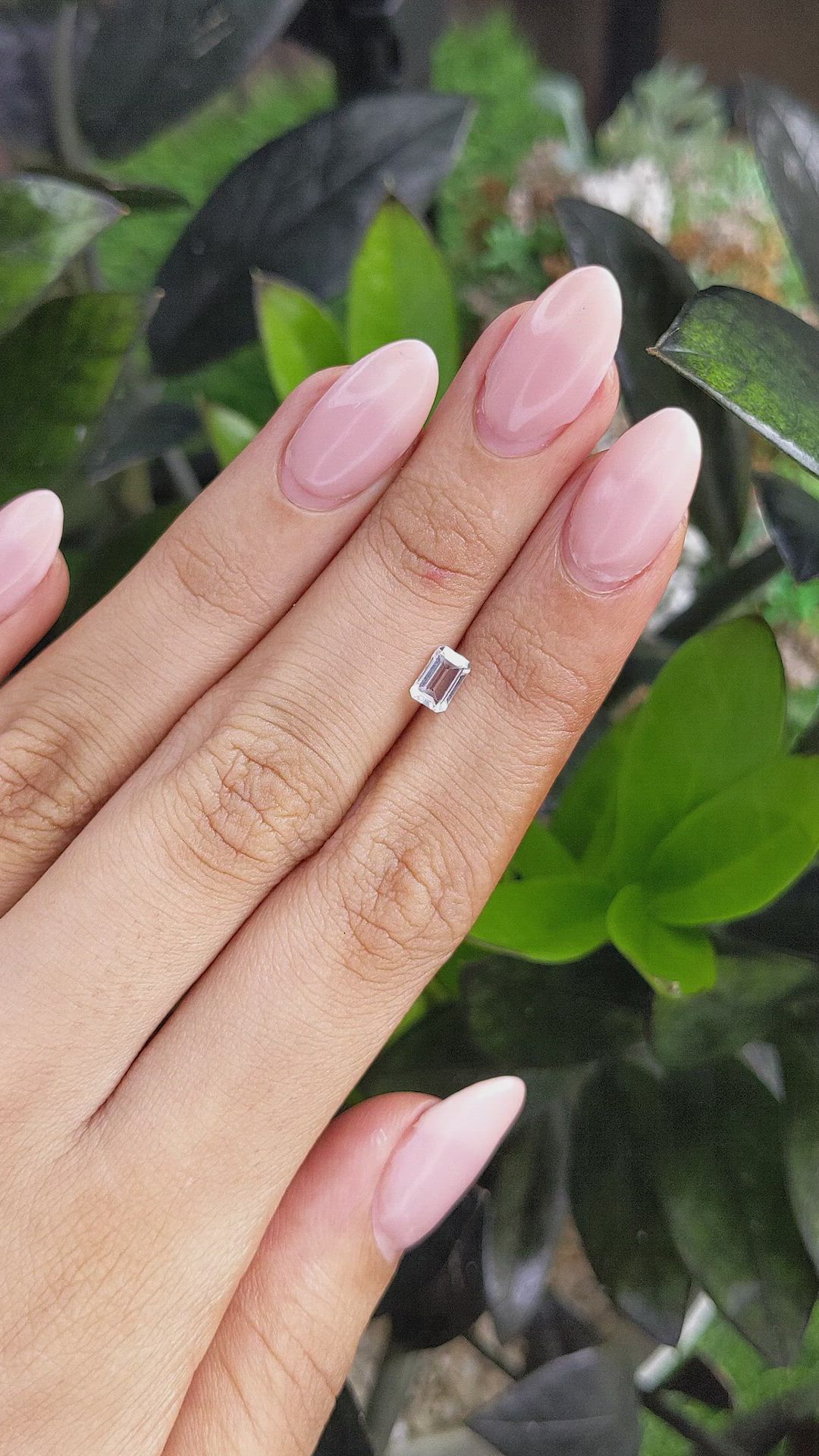 0.72 Ct. Topaz from Ceylon (Sri Lanka) Size Video