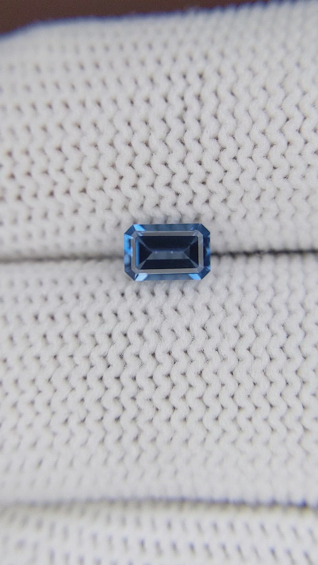 0.57 Ct. Topaz from Ceylon (Sri Lanka) Size Video