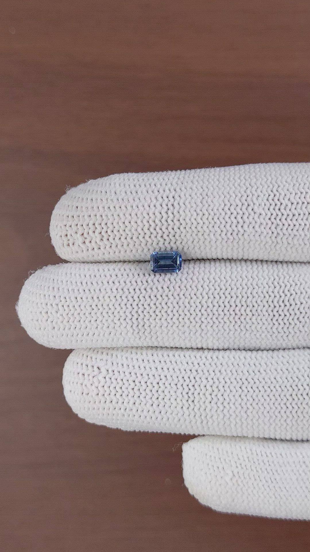 0.58 Ct. Topaz from Ceylon (Sri Lanka) Size Video