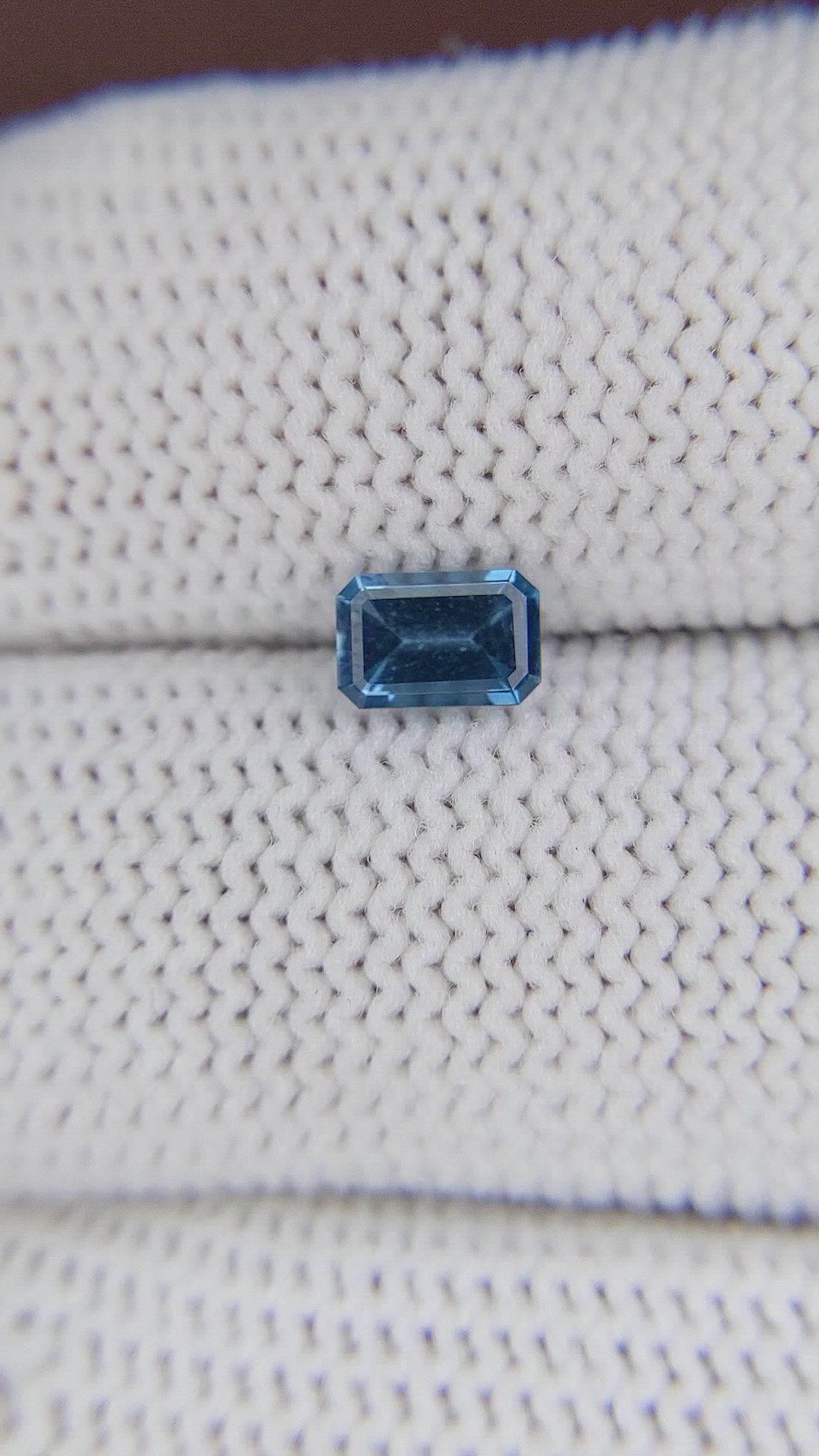 0.58 Ct. Topaz from Ceylon (Sri Lanka) Size Video