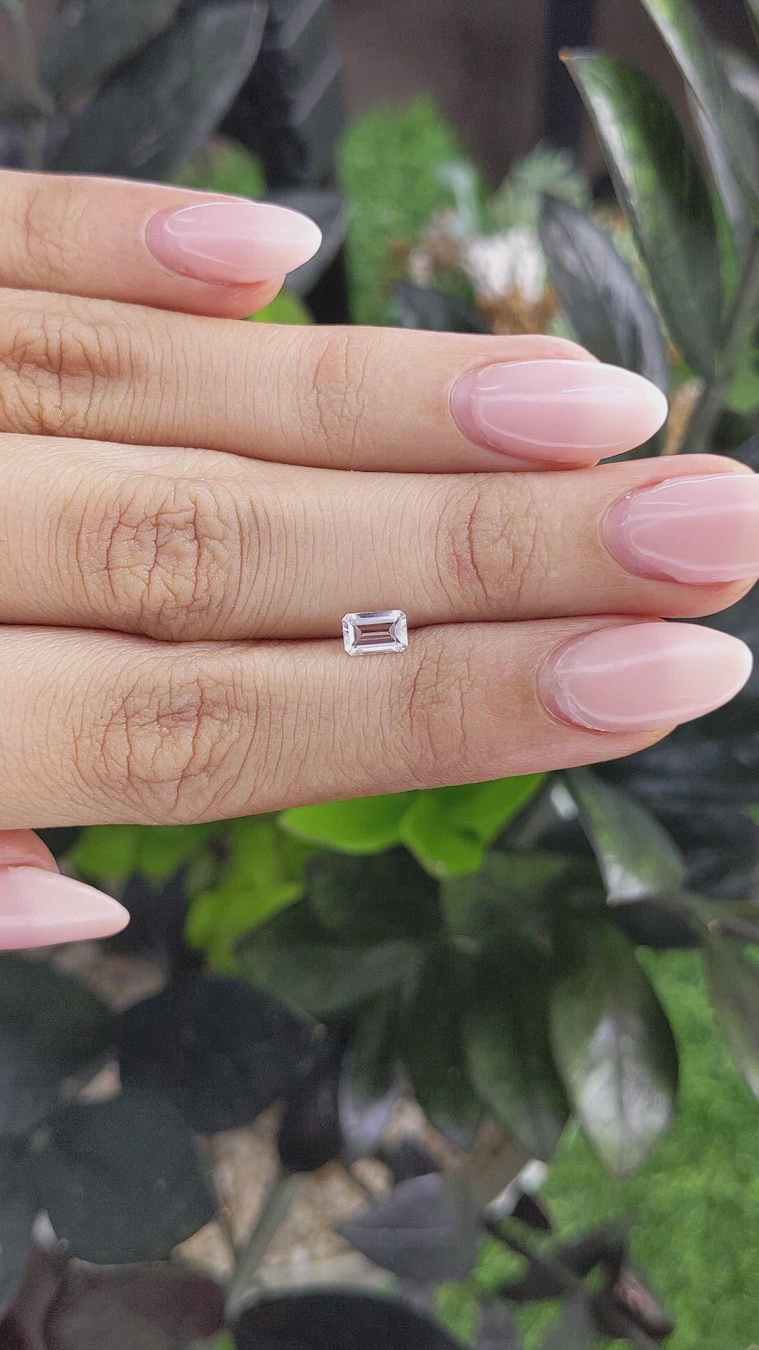 0.72 Ct. Topaz from Ceylon (Sri Lanka) Size Video