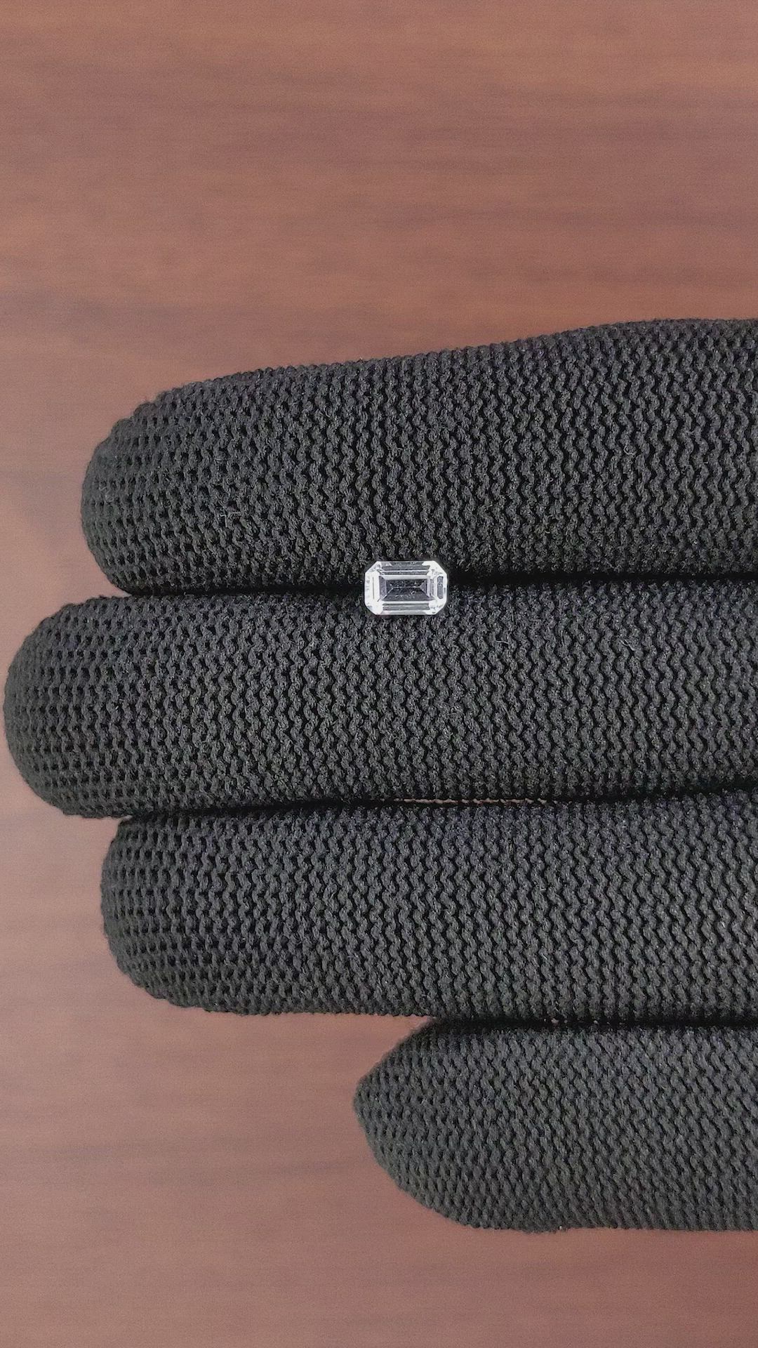 0.76 Ct. Topaz from Ceylon (Sri Lanka) Size Video