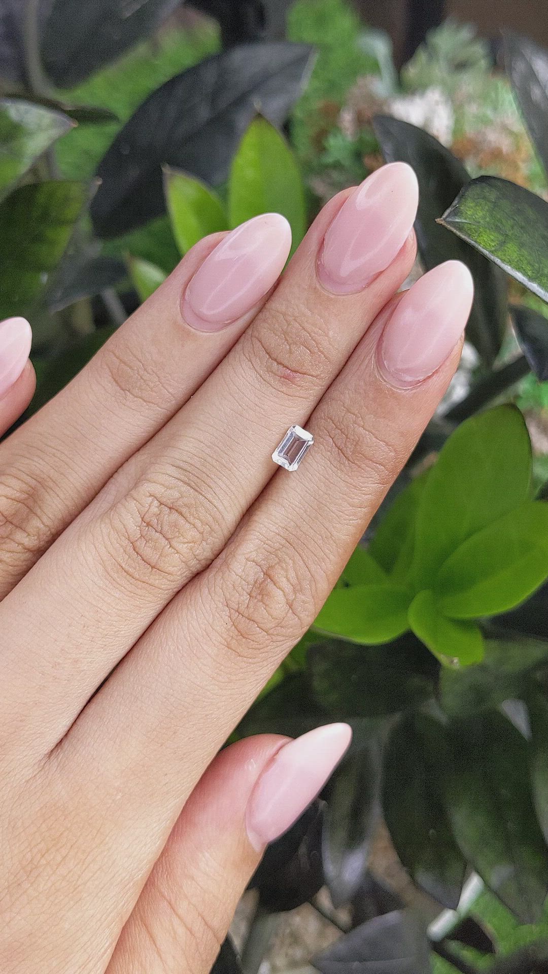 0.76 Ct. Topaz from Ceylon (Sri Lanka) Size Video