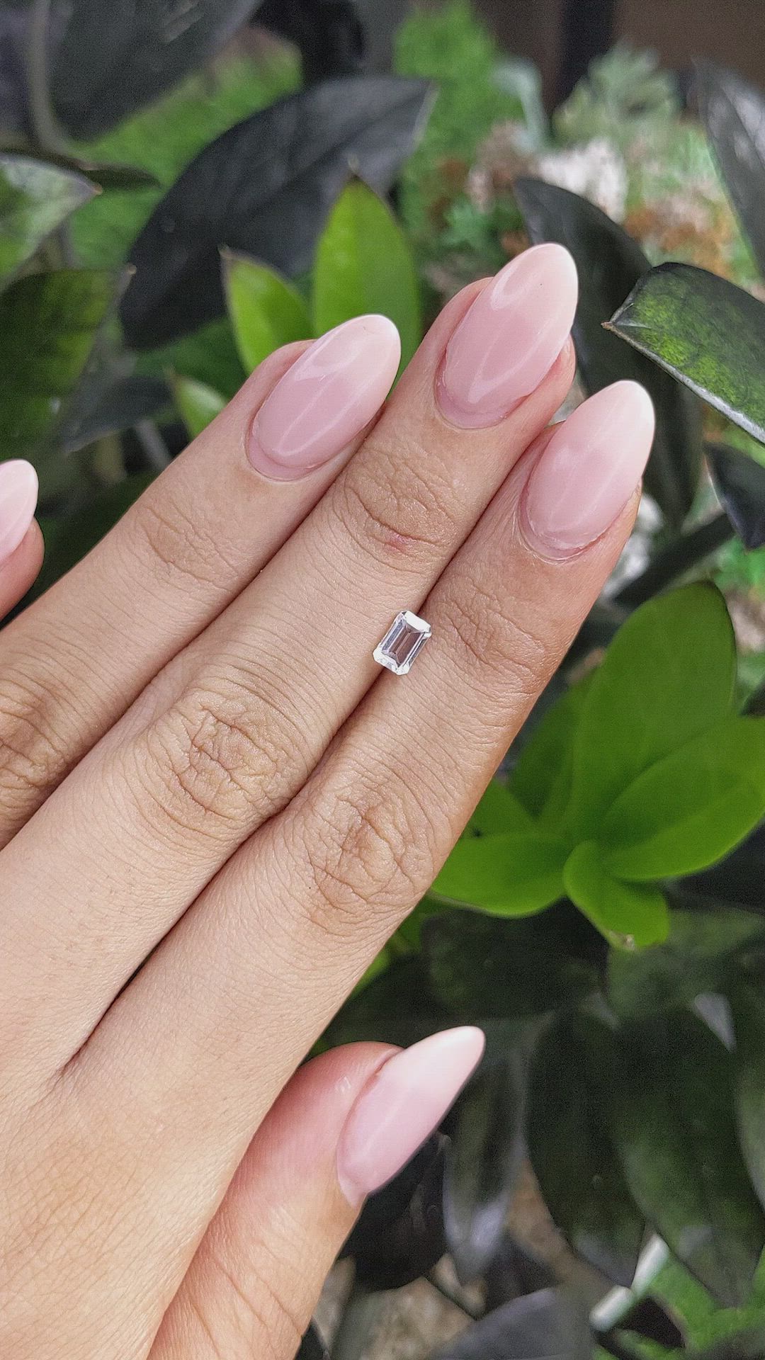 0.54 Ct. Topaz from Ceylon (Sri Lanka) Size Video