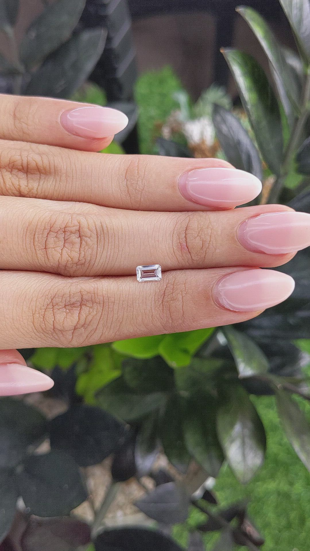 0.87 Ct. Topaz from Ceylon (Sri Lanka) Size Video