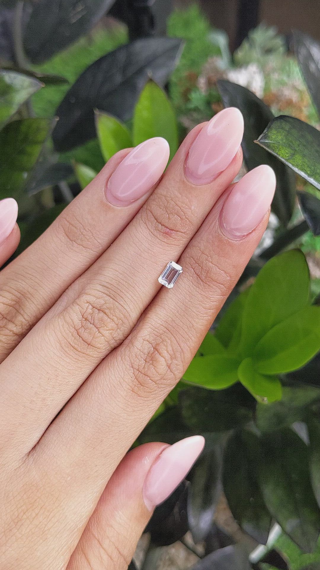 0.87 Ct. Topaz from Ceylon (Sri Lanka) Size Video