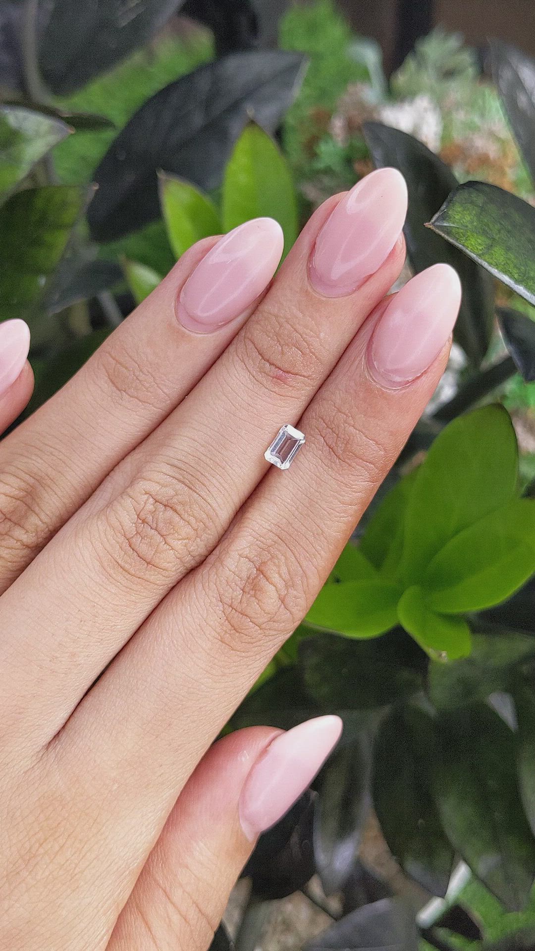 0.61 Ct. Topaz from Ceylon (Sri Lanka) Size Video