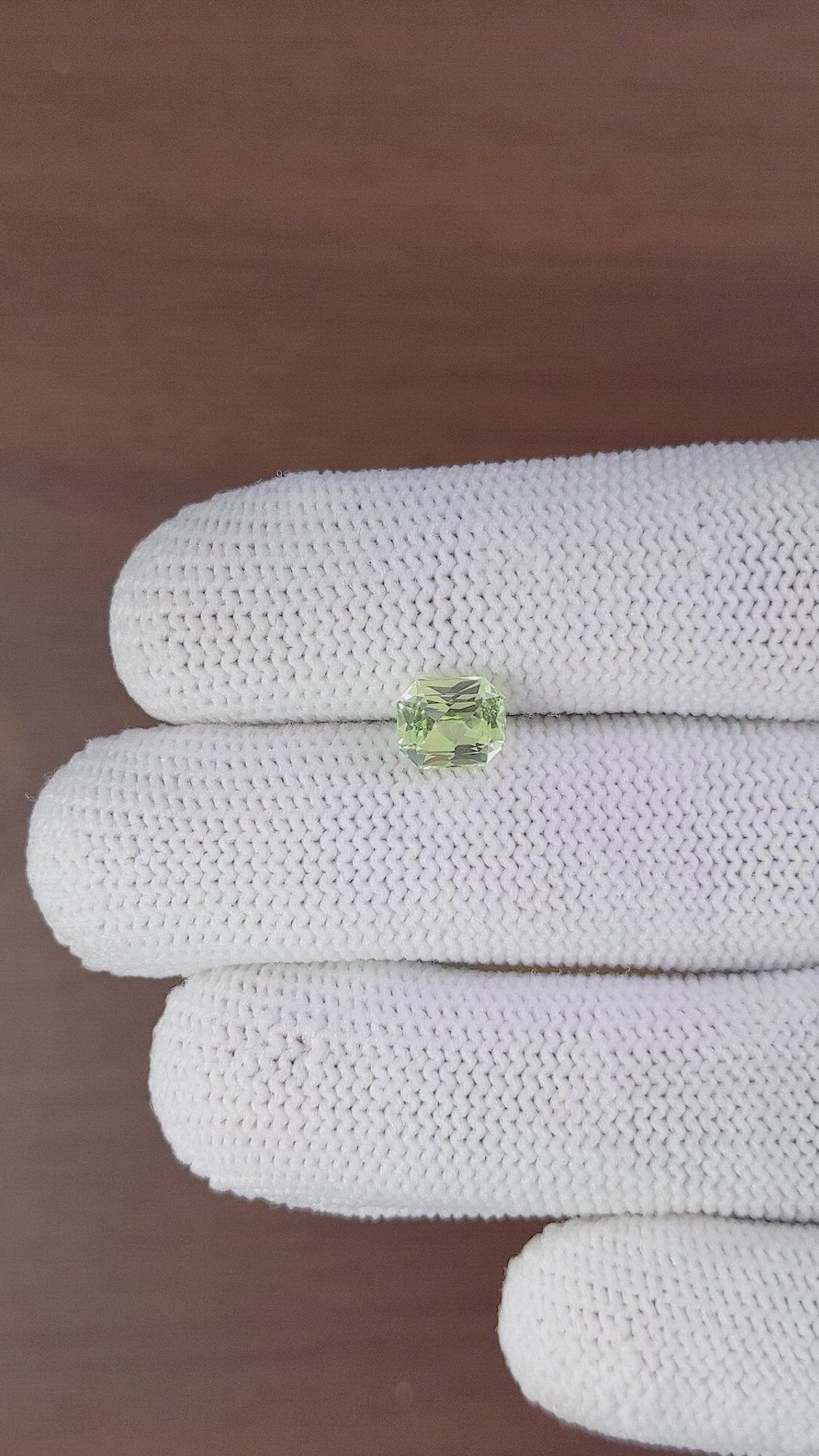 1.68 Ct. Chrysoberyl from Tanzania Size Video