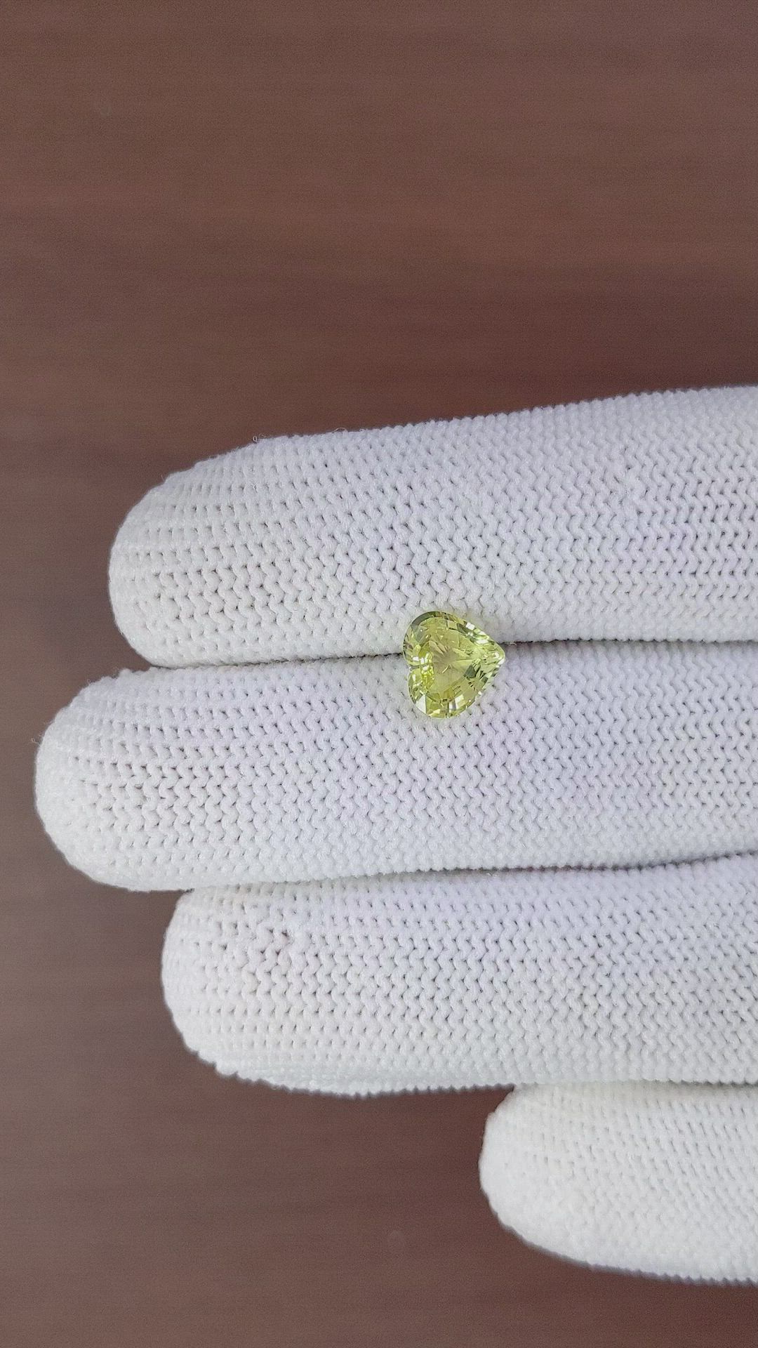 1.51 Ct. Chrysoberyl from Tanzania Size Video