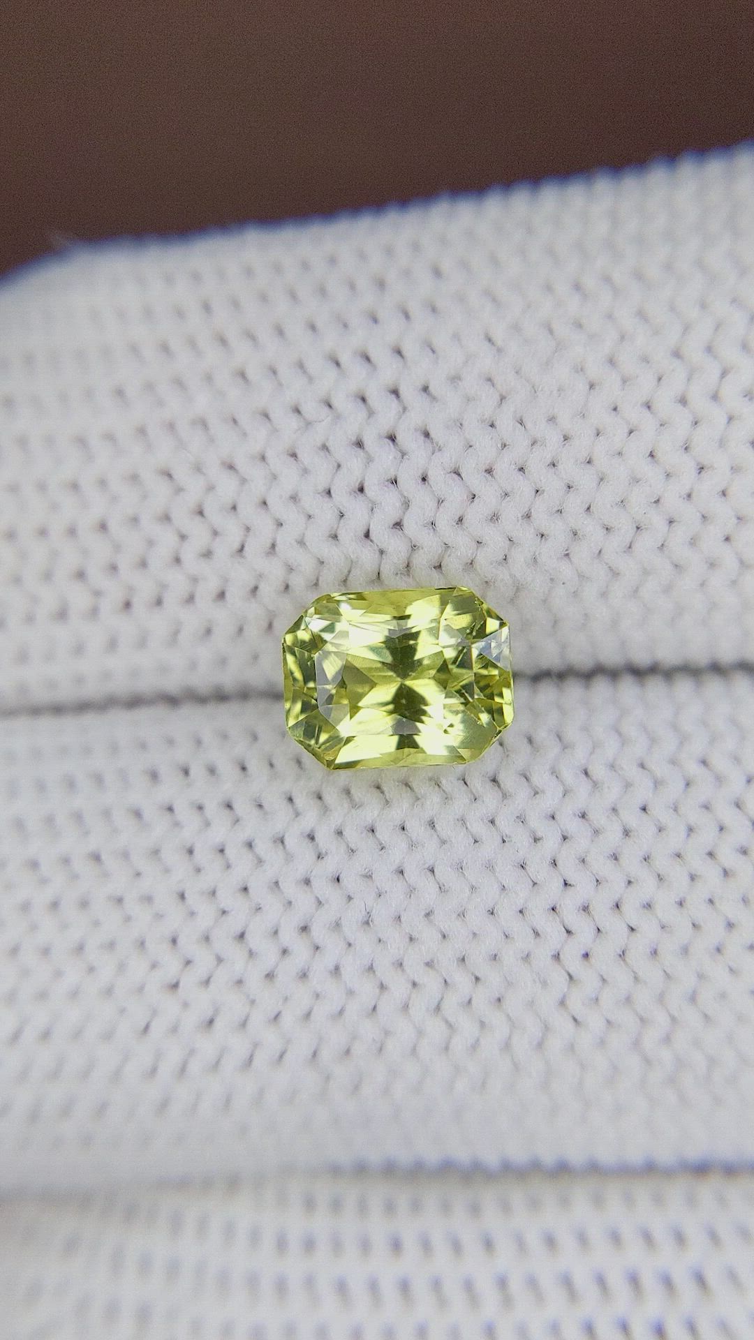 2.21 Ct. Chrysoberyl from Tanzania Size Video