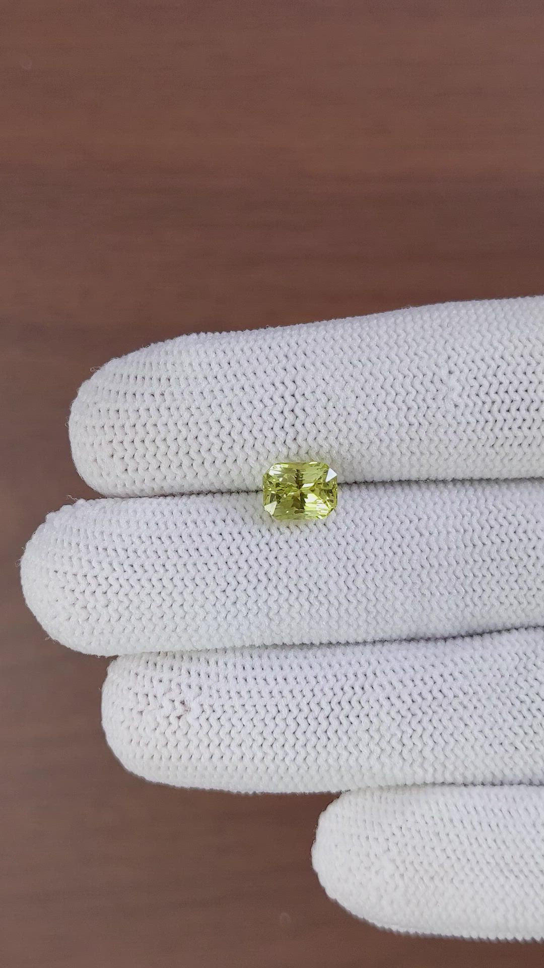 2.21 Ct. Chrysoberyl from Tanzania Size Video