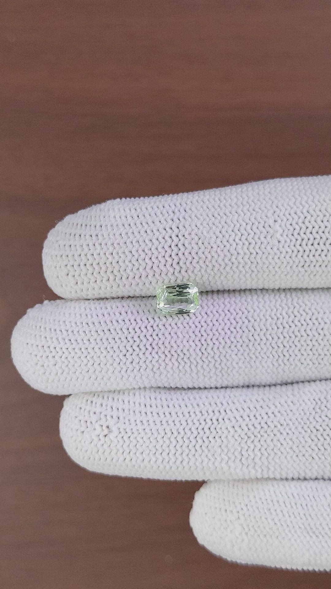 1.30 Ct. Chrysoberyl from Tanzania Size Video