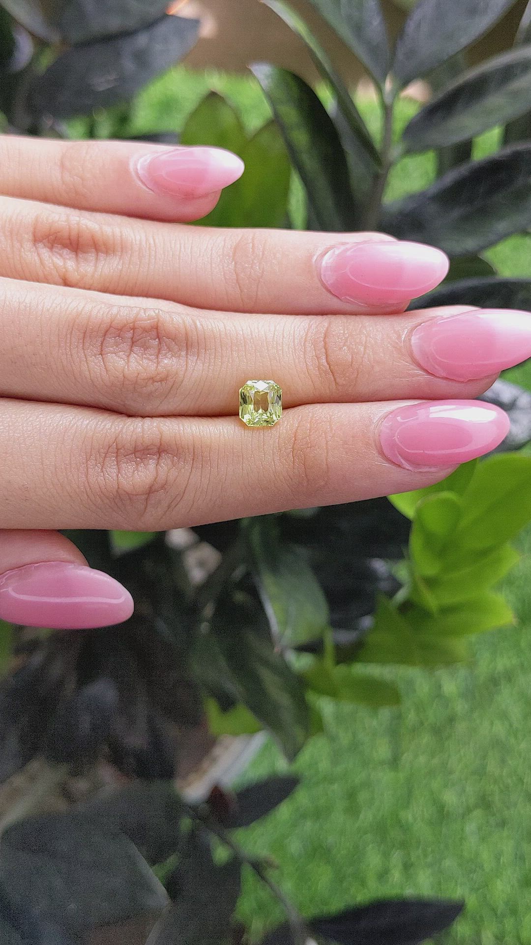 1.63 Ct. Chrysoberyl from Tanzania Size Video