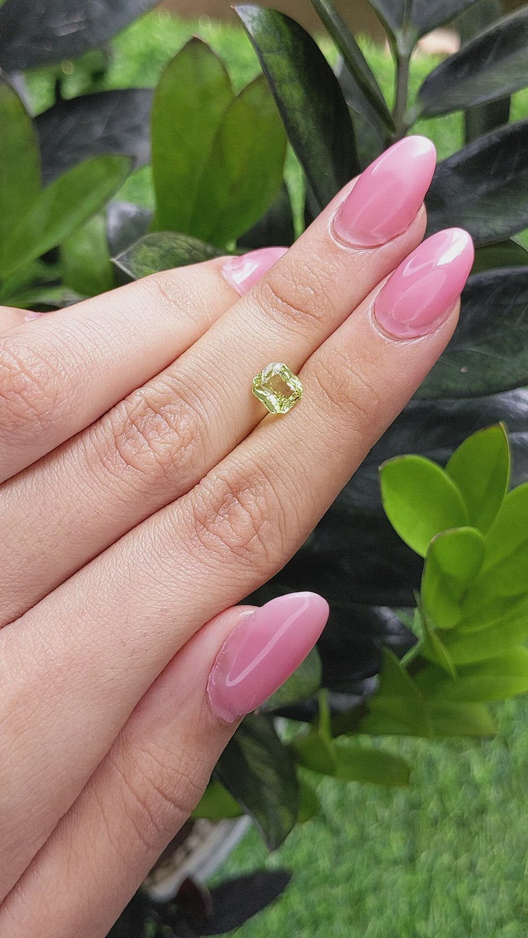 1.63 Ct. Chrysoberyl from Tanzania Size Video