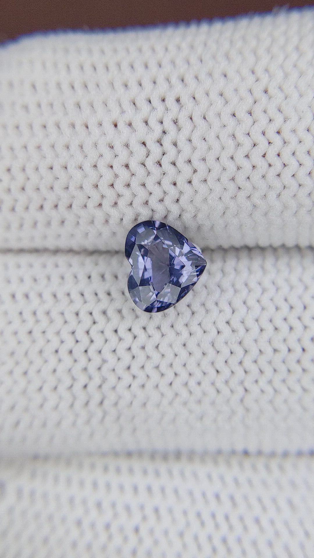 1.05 Ct. Spinel from Ceylon (Sri Lanka) Size Video
