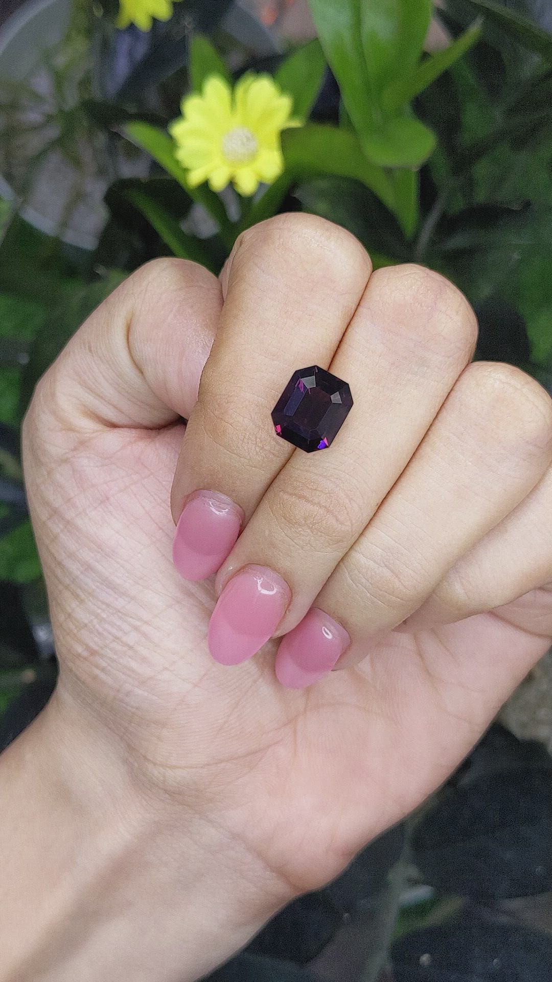 6.06 Ct. Spinel from Ceylon (Sri Lanka) Size Video