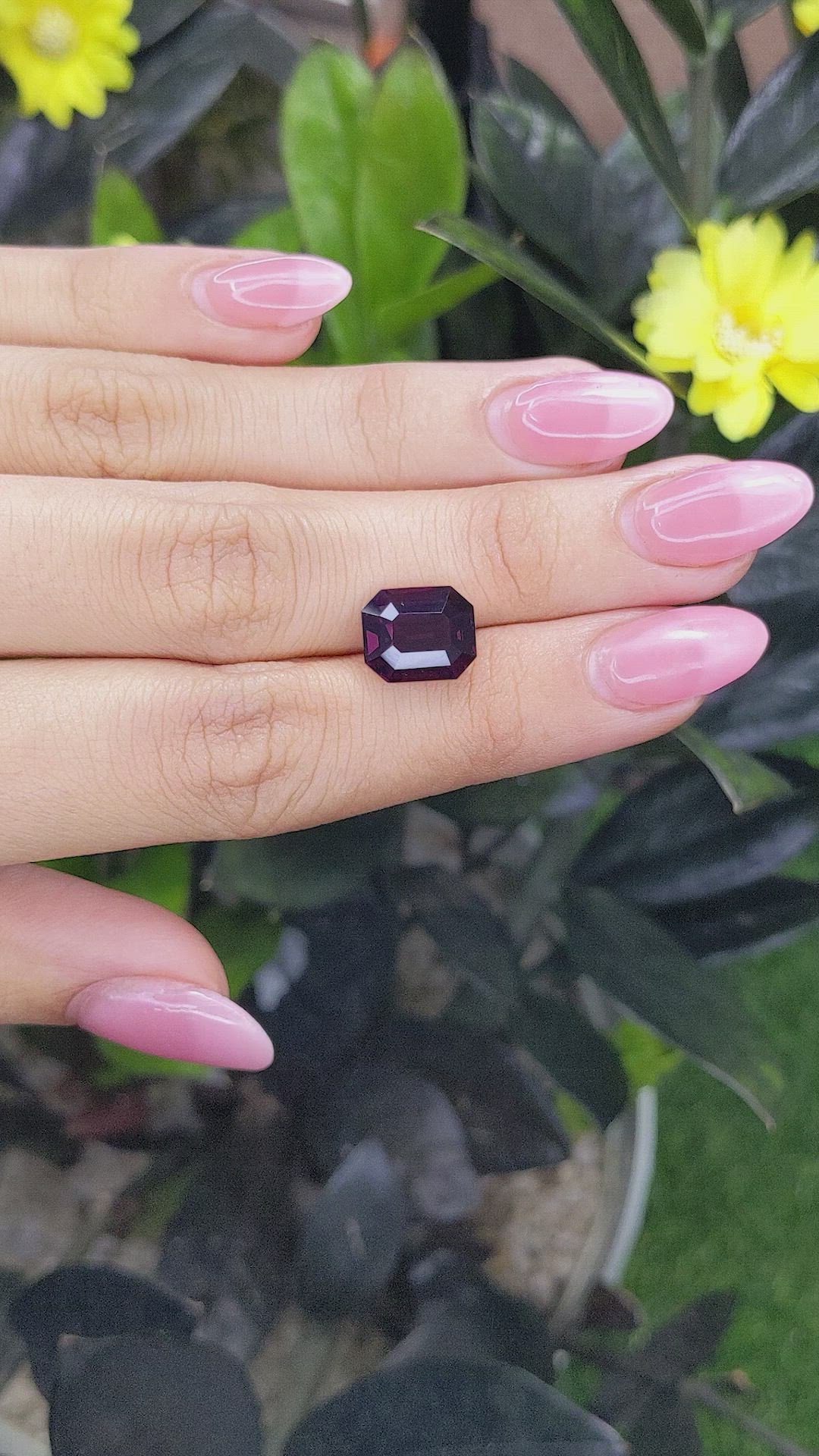 6.06 Ct. Spinel from Ceylon (Sri Lanka) Size Video