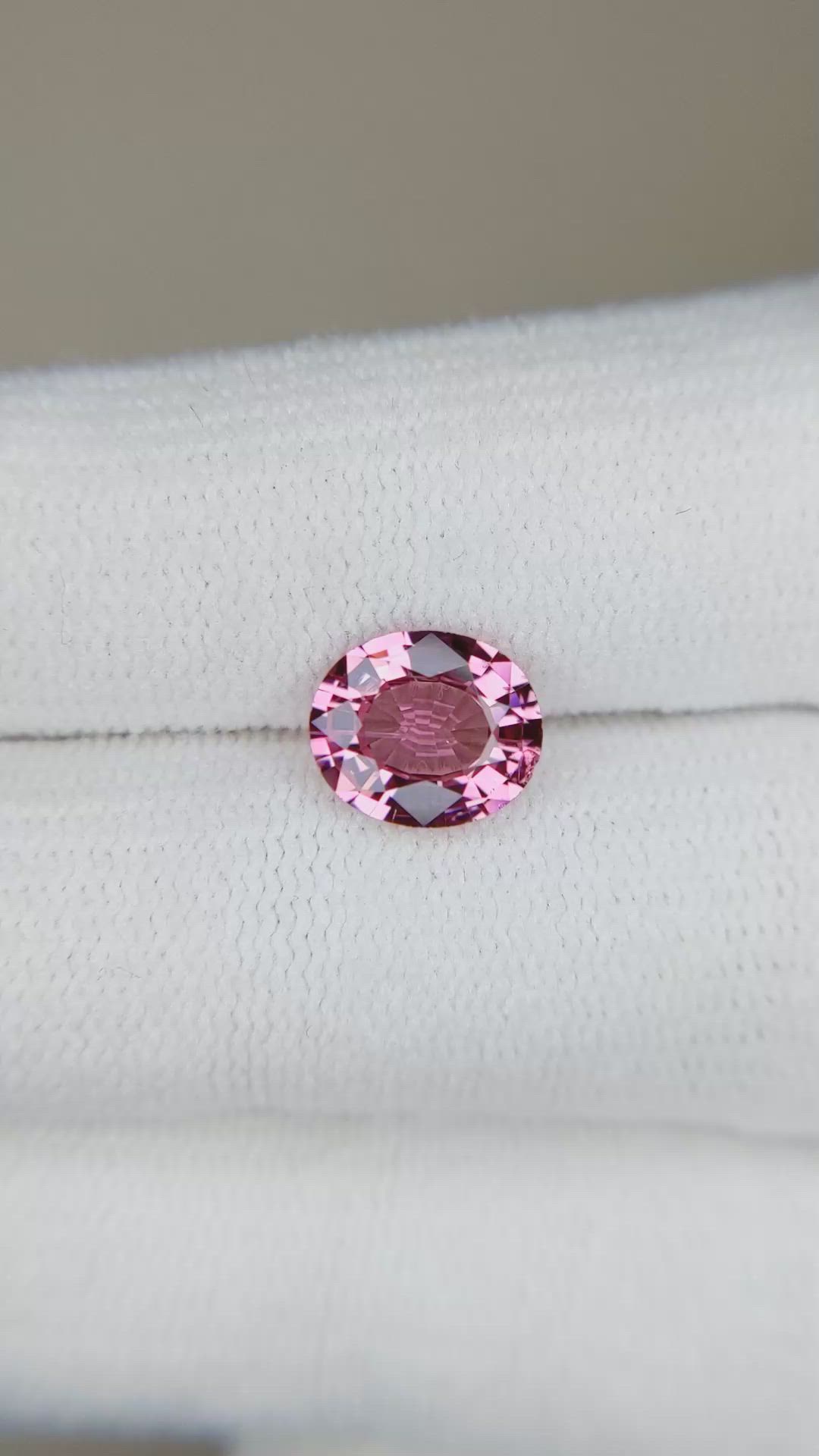 1.45 Ct. Spinel from Burma (Myanmar) Size Video