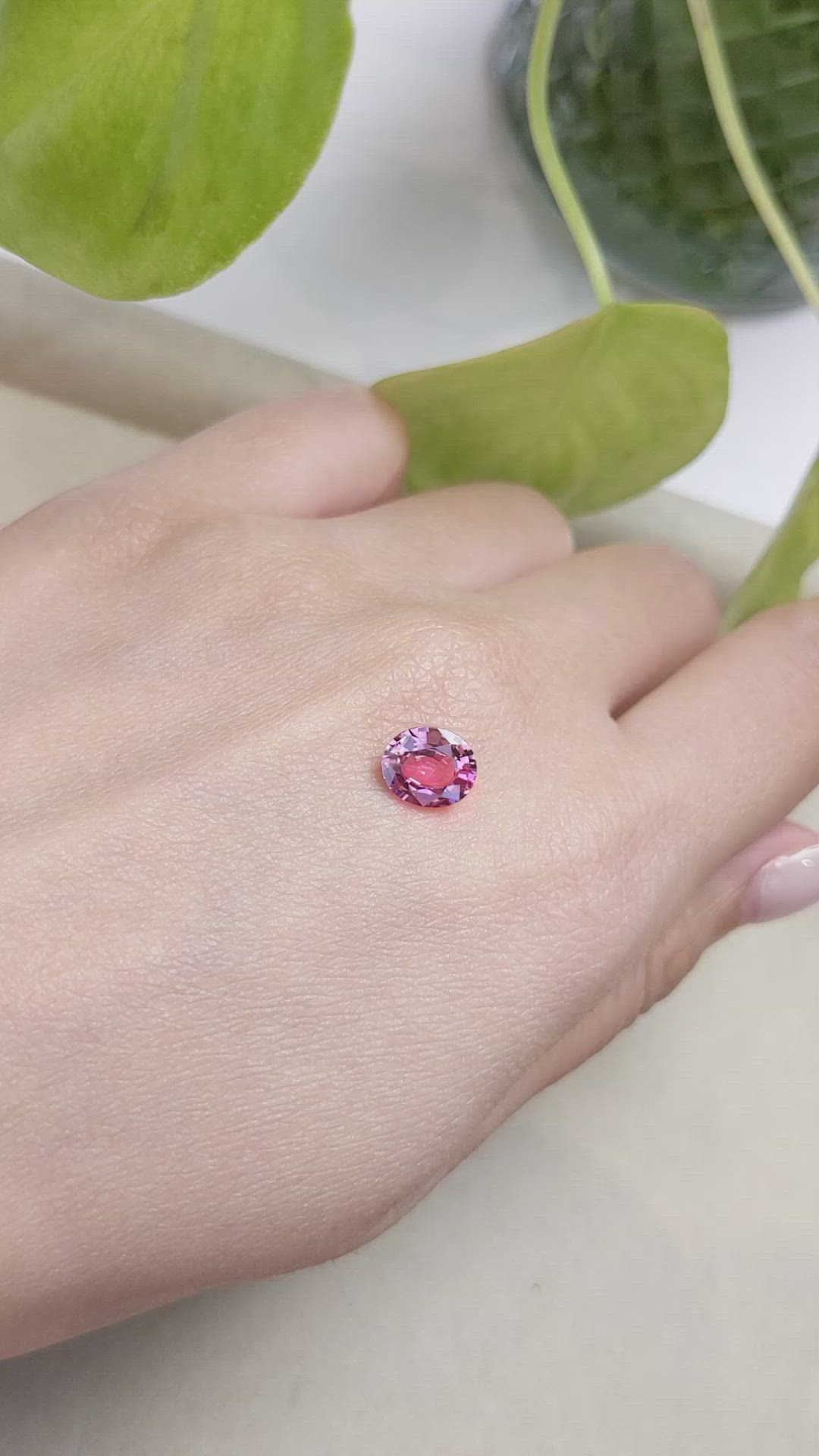1.45 Ct. Spinel from Burma (Myanmar) Size Video