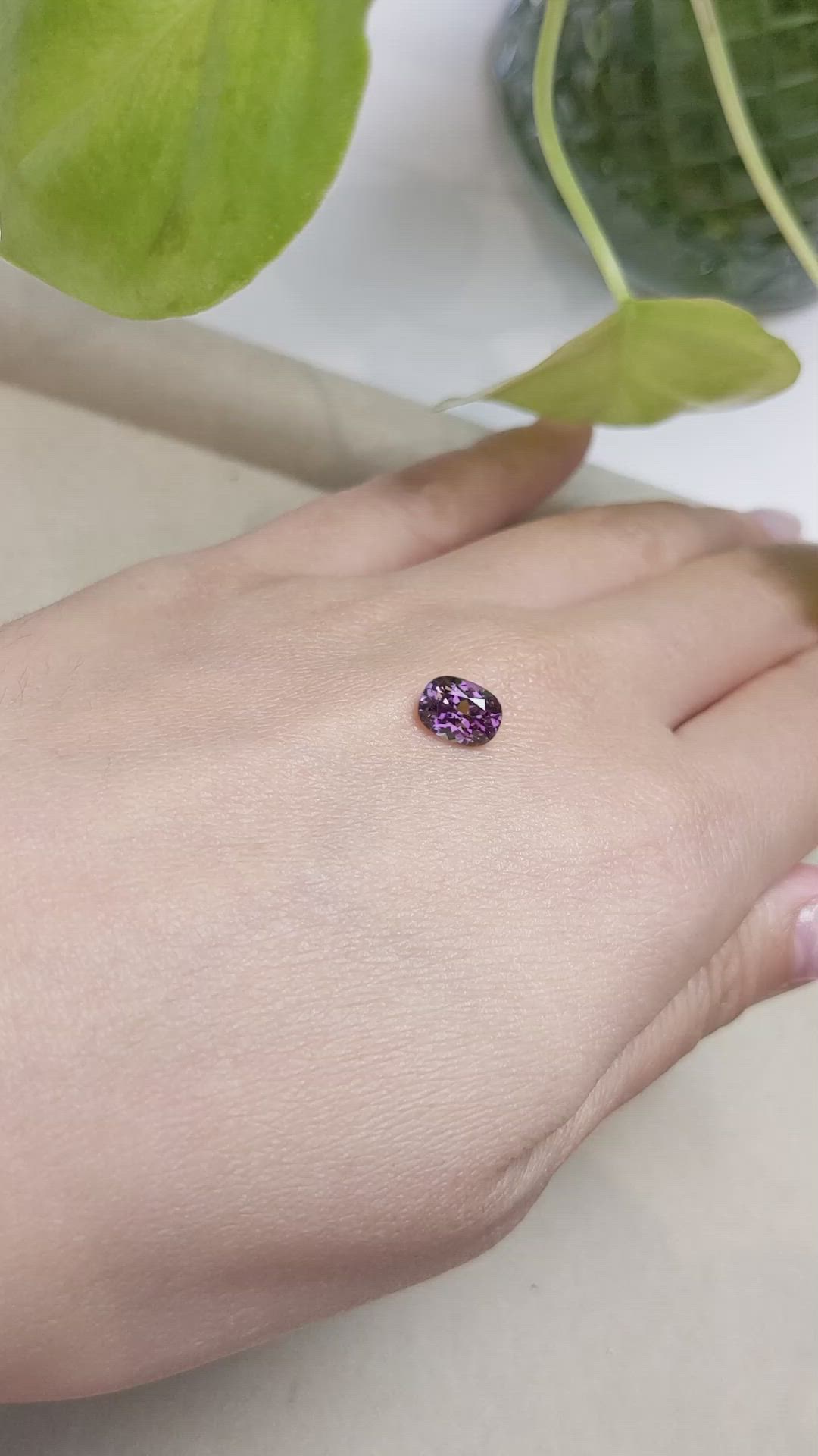 1.57 Ct. Spinel from Burma (Myanmar) Size Video