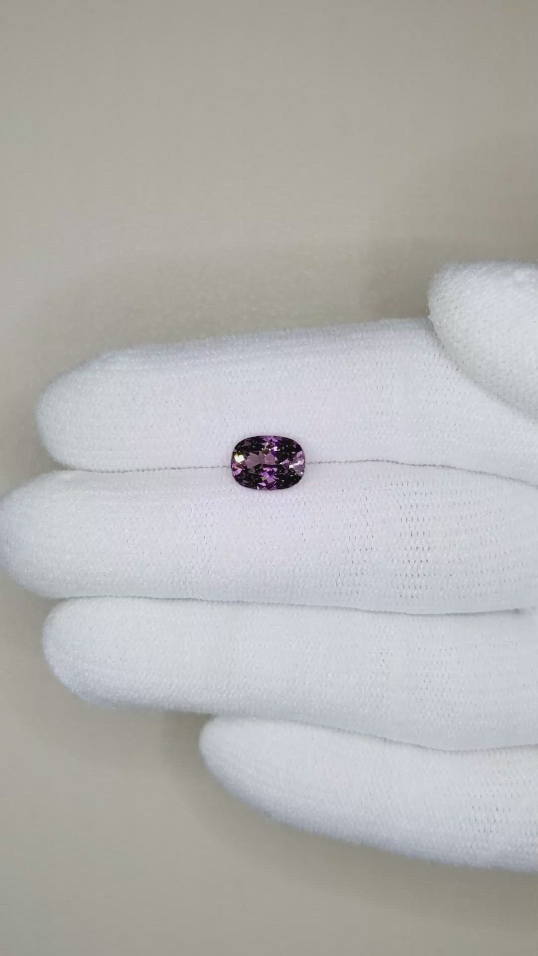 1.57 Ct. Spinel from Burma (Myanmar) Size Video