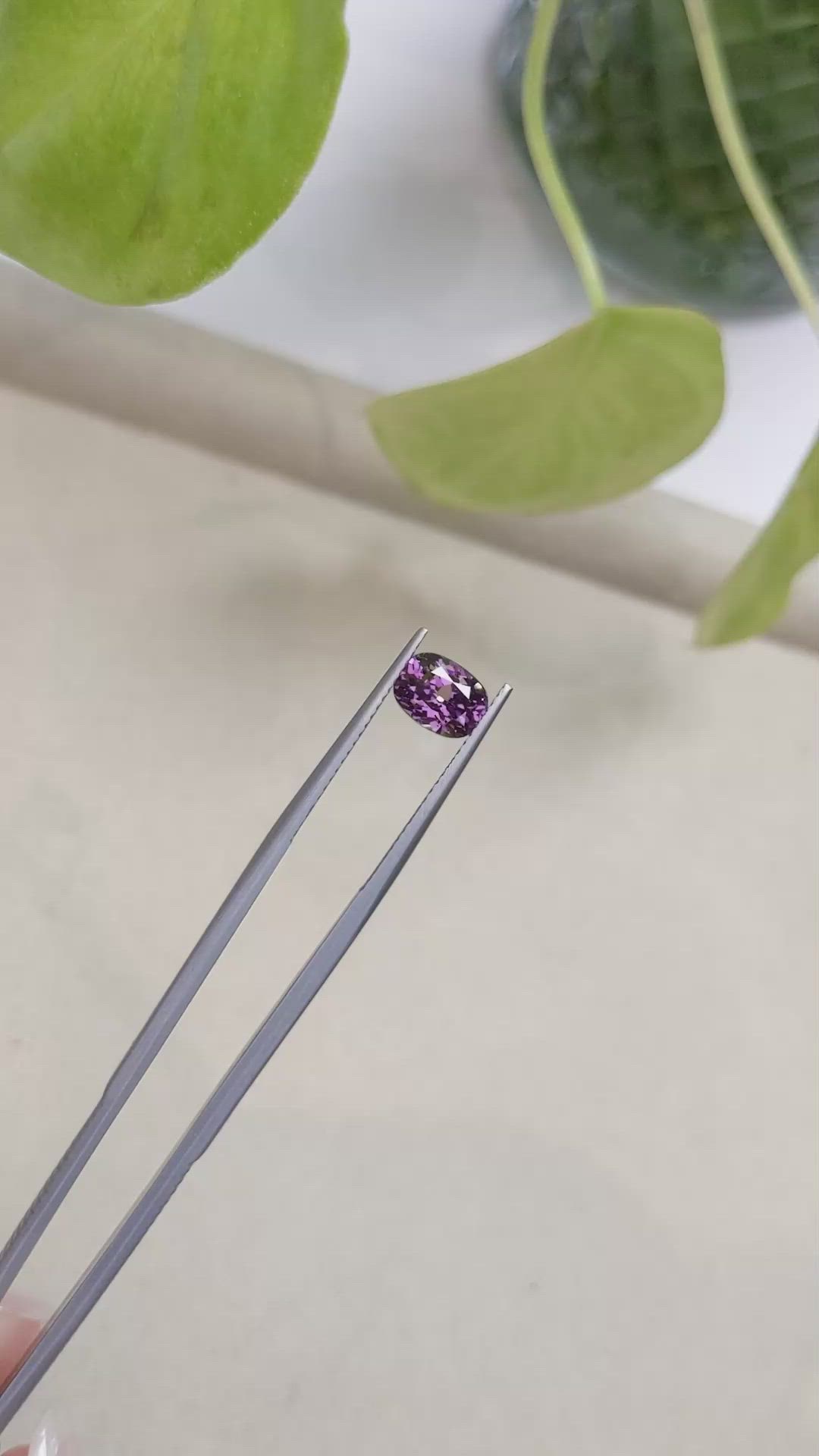 1.57 Ct. Spinel from Burma (Myanmar) Size Video