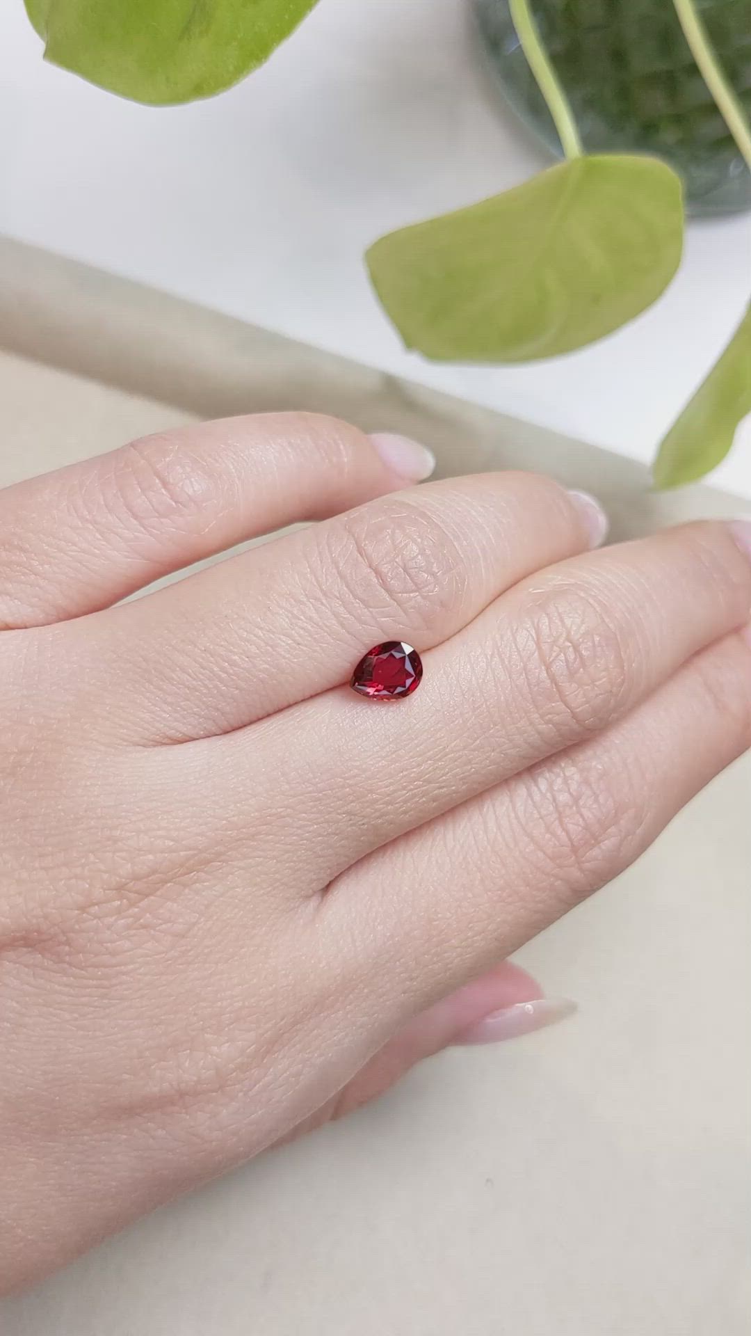 1.25 Ct. Spinel from Burma (Myanmar) Size Video