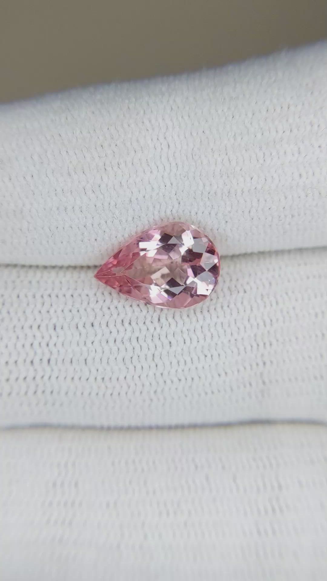 2.62 Ct. Tourmaline from Mozambique Size Video