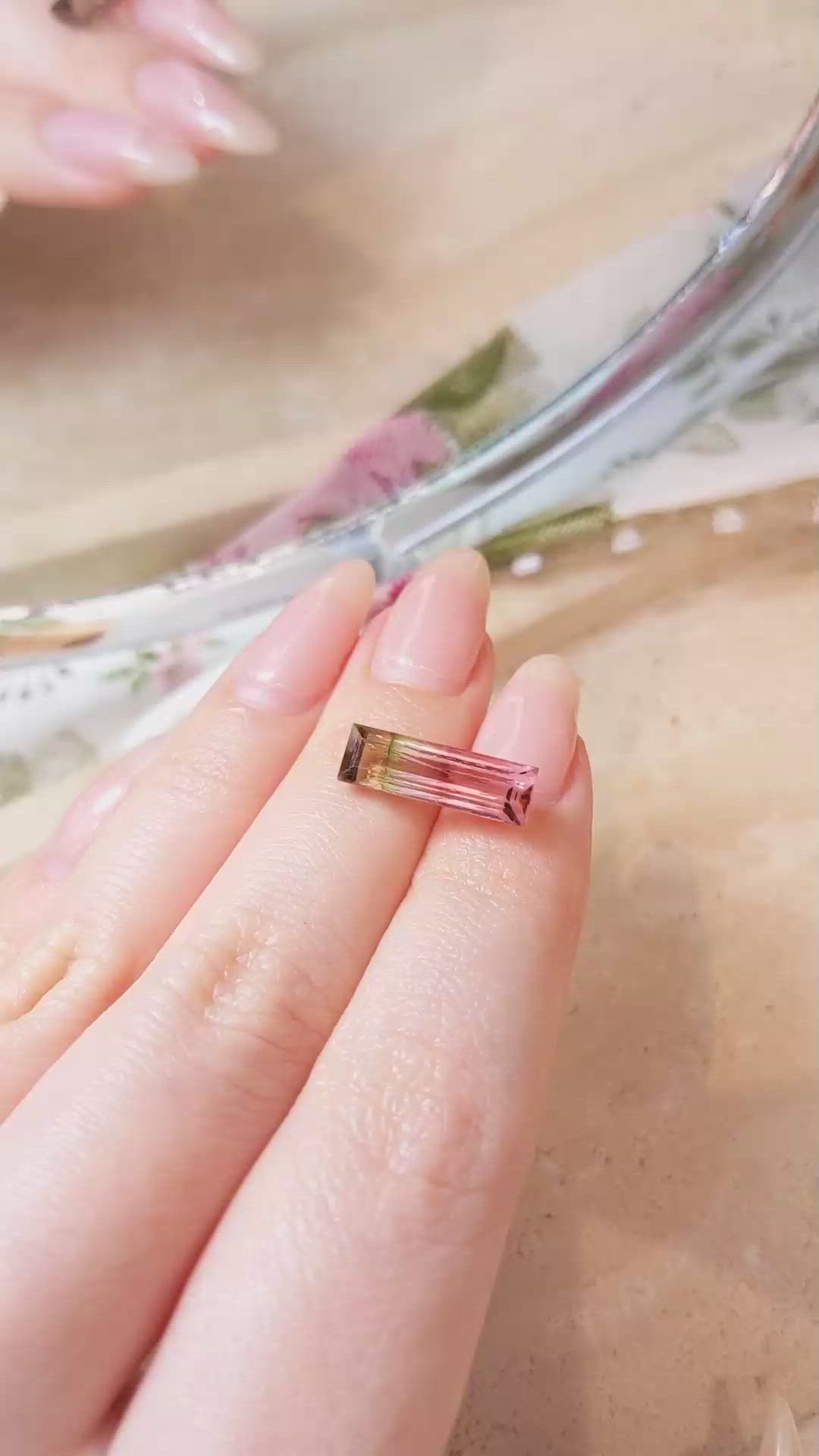 4.45 Ct. Tourmaline from Mozambique Size Video