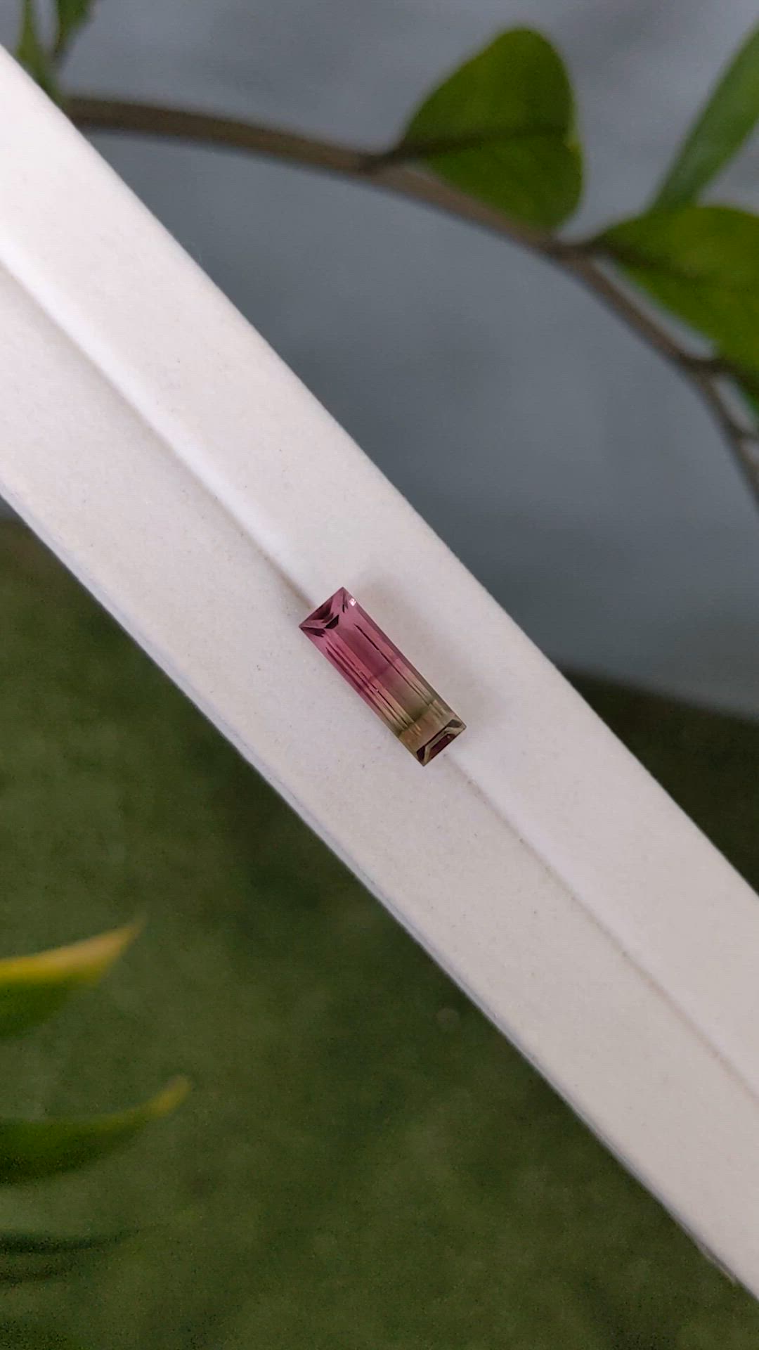 4.45 Ct. Multi Color Tourmaline from Mozambique Size Video