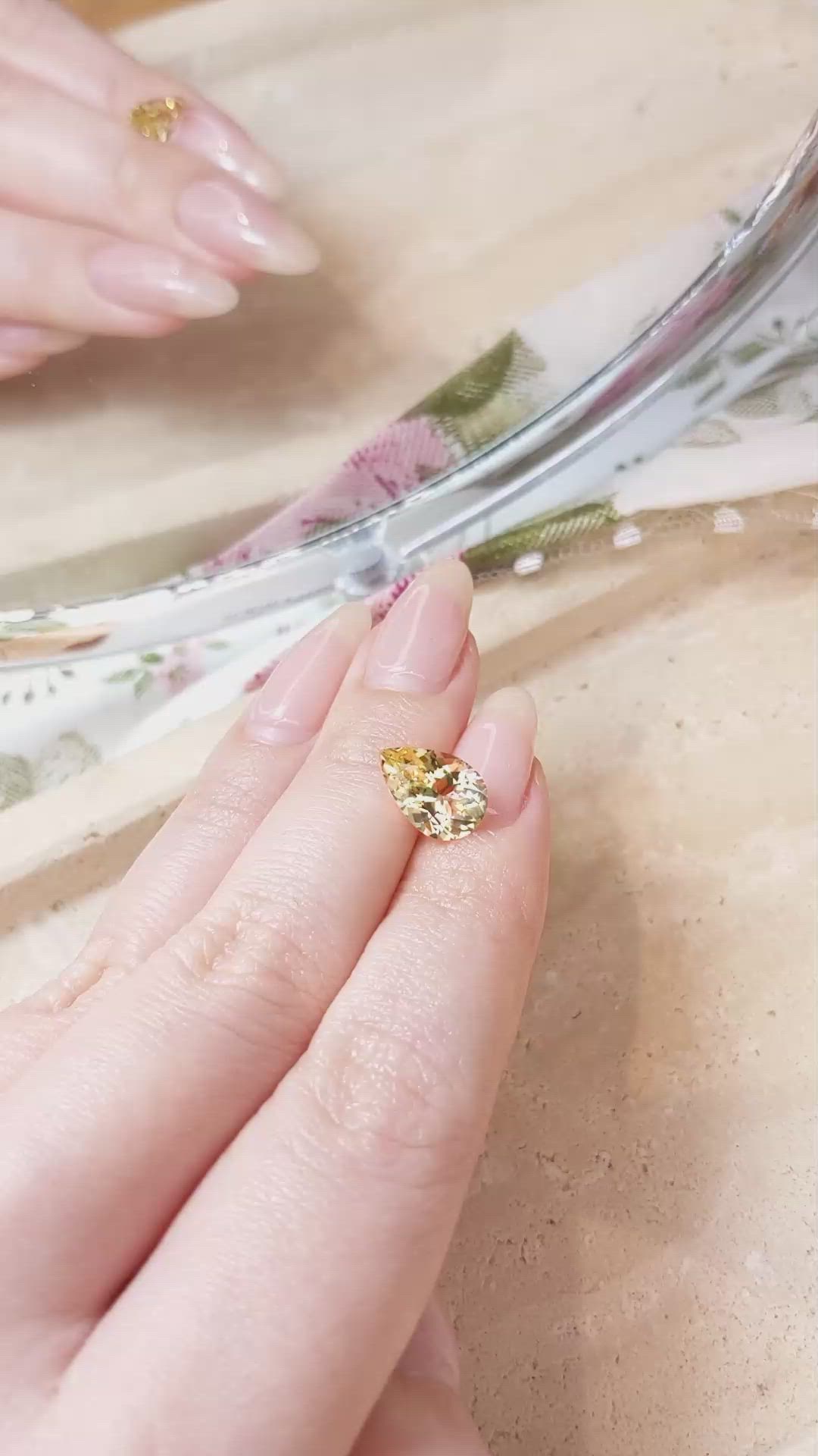2.49 Ct. Scapolite from Tanzania Size Video