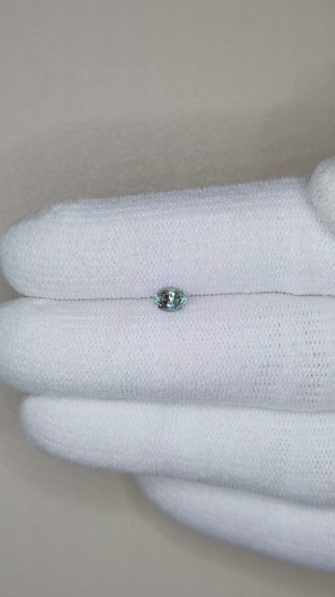 0.28 Ct. Alexandrite from Russia Size Video