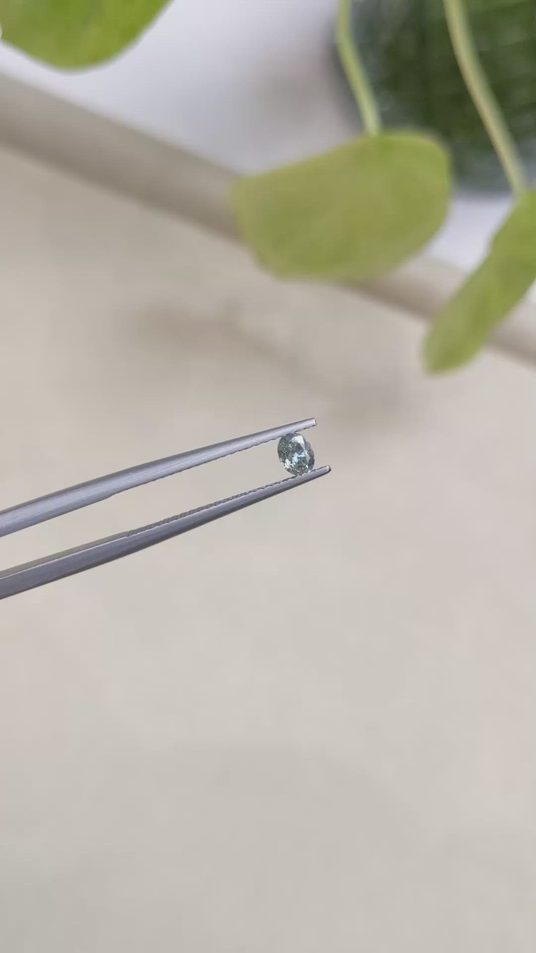 0.28 Ct. Alexandrite from Russia Size Video