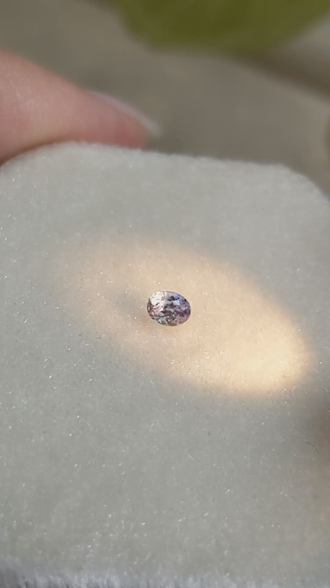 0.16 Ct. Alexandrite from Russia Size Video