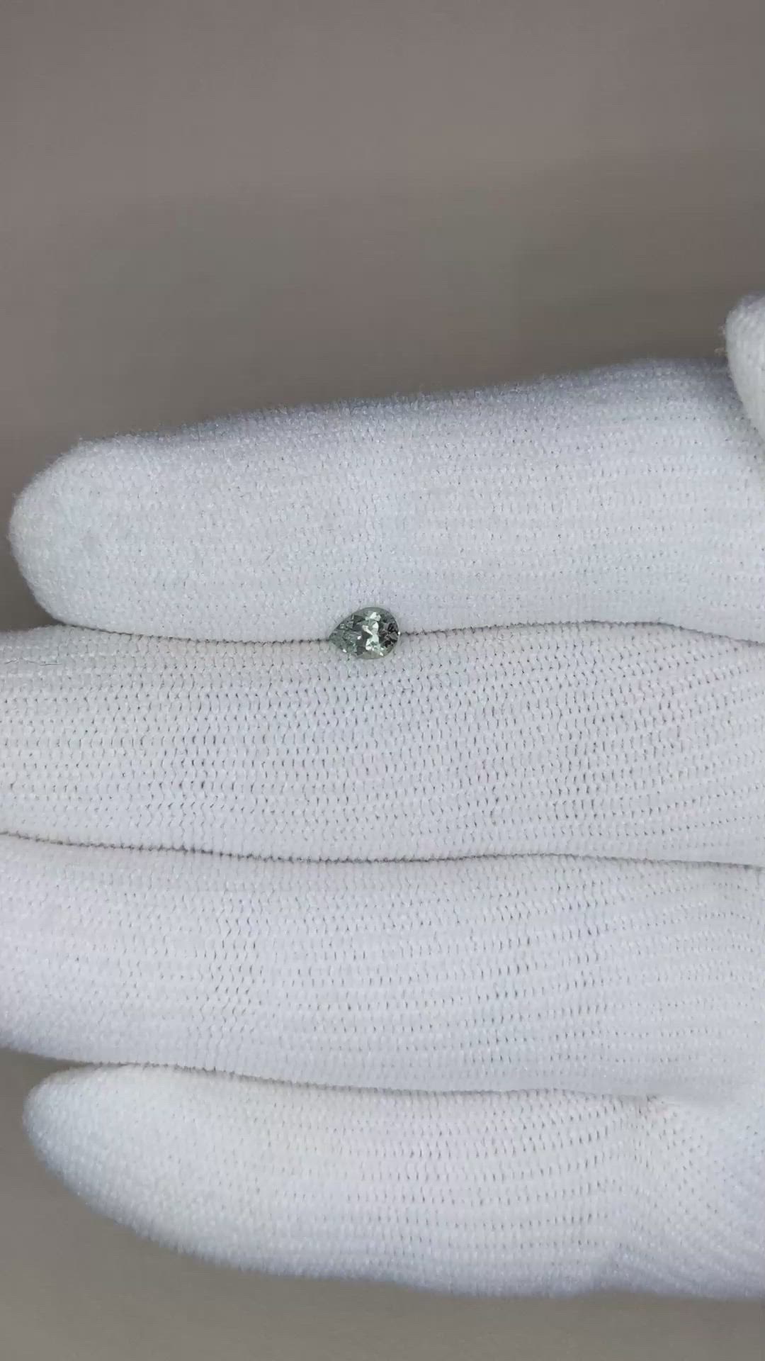0.32 Ct. Alexandrite from Russia Size Video