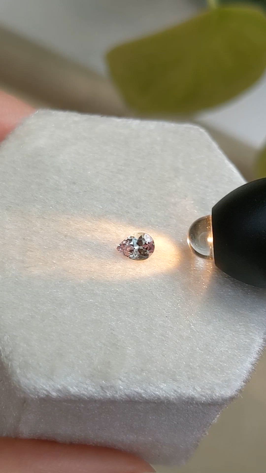 0.32 Ct. Alexandrite from Russia Size Video