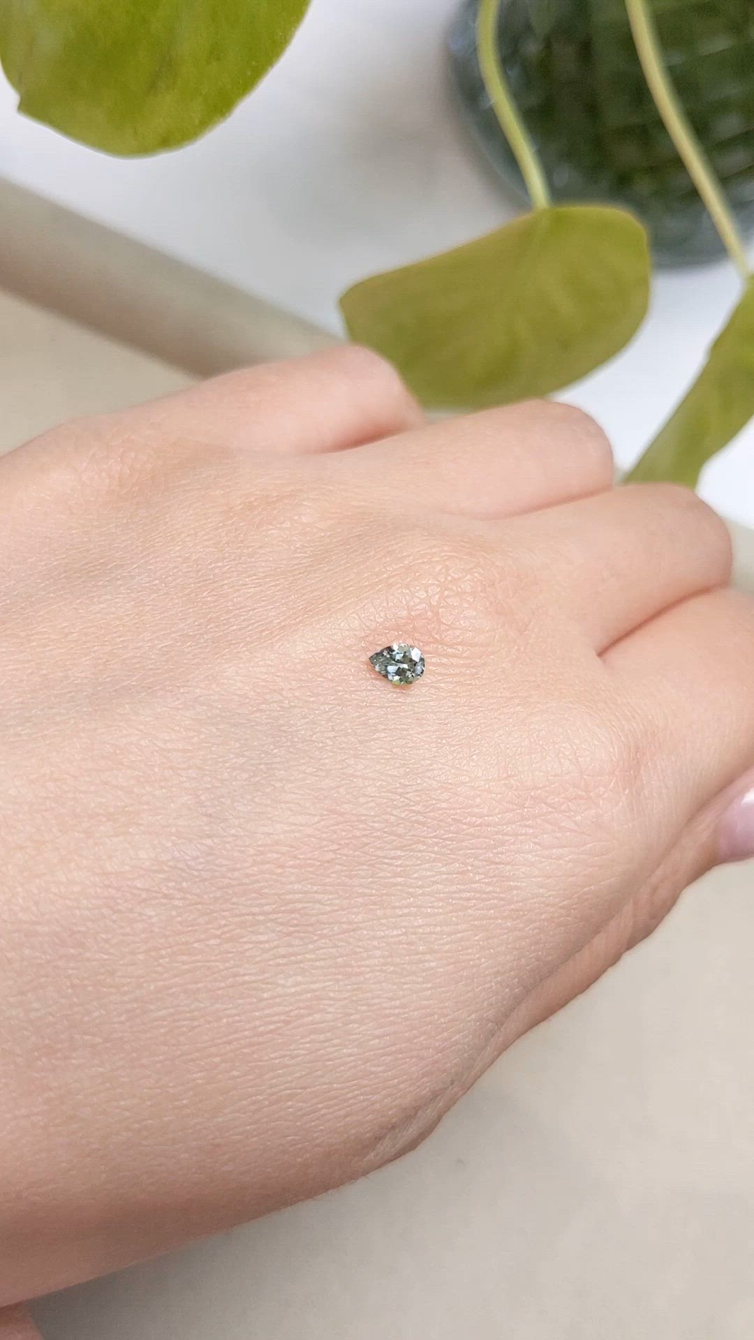 0.32 Ct. Alexandrite from Russia Size Video