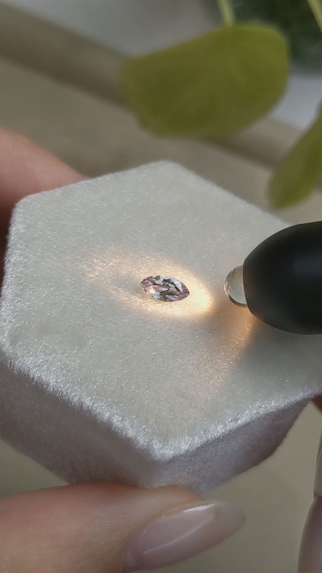 0.42 Ct. Alexandrite from Russia Size Video