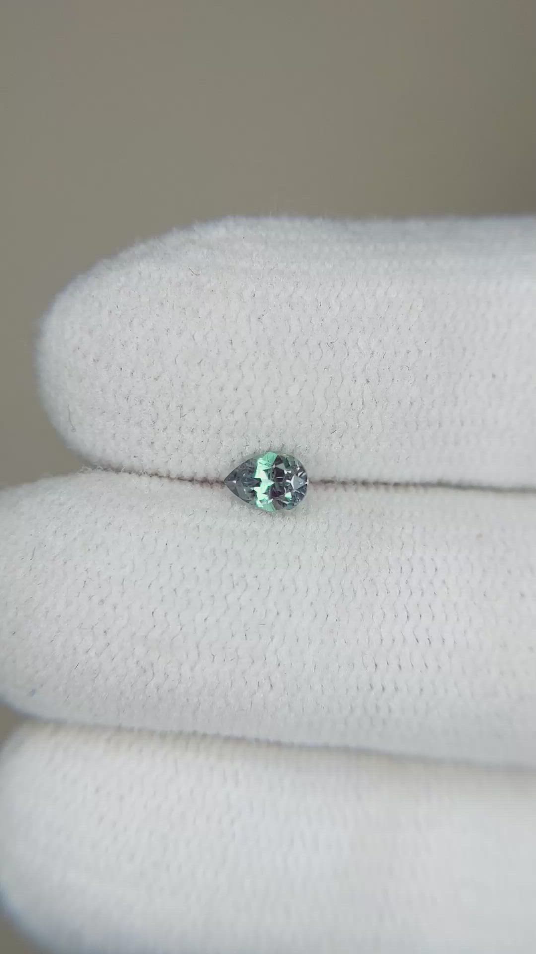 0.22 Ct. Alexandrite from Russia Size Video