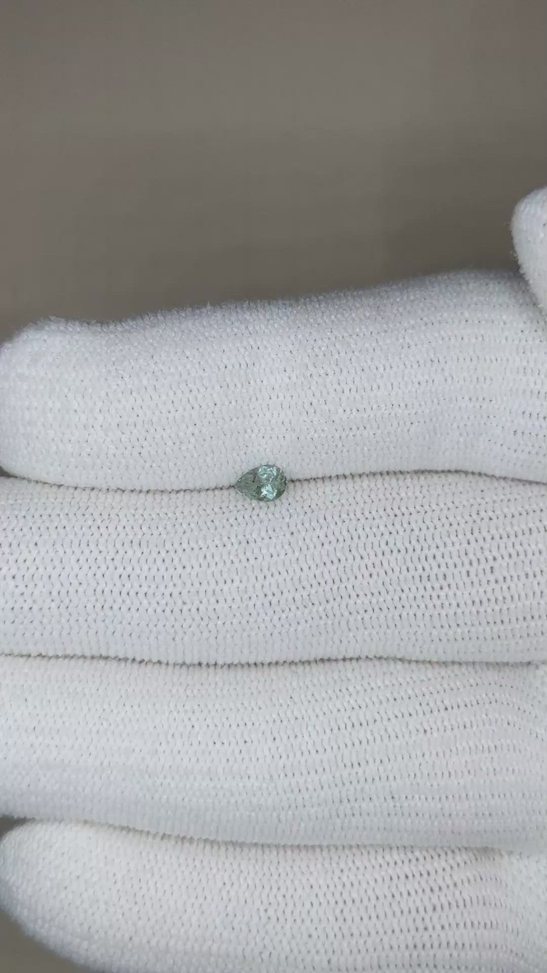 0.27 Ct. Alexandrite from Russia Size Video