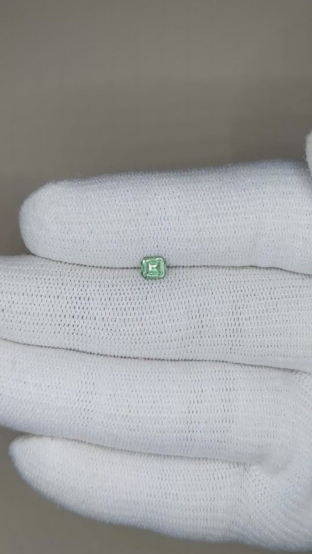 0.38 Ct. Alexandrite from Russia Size Video