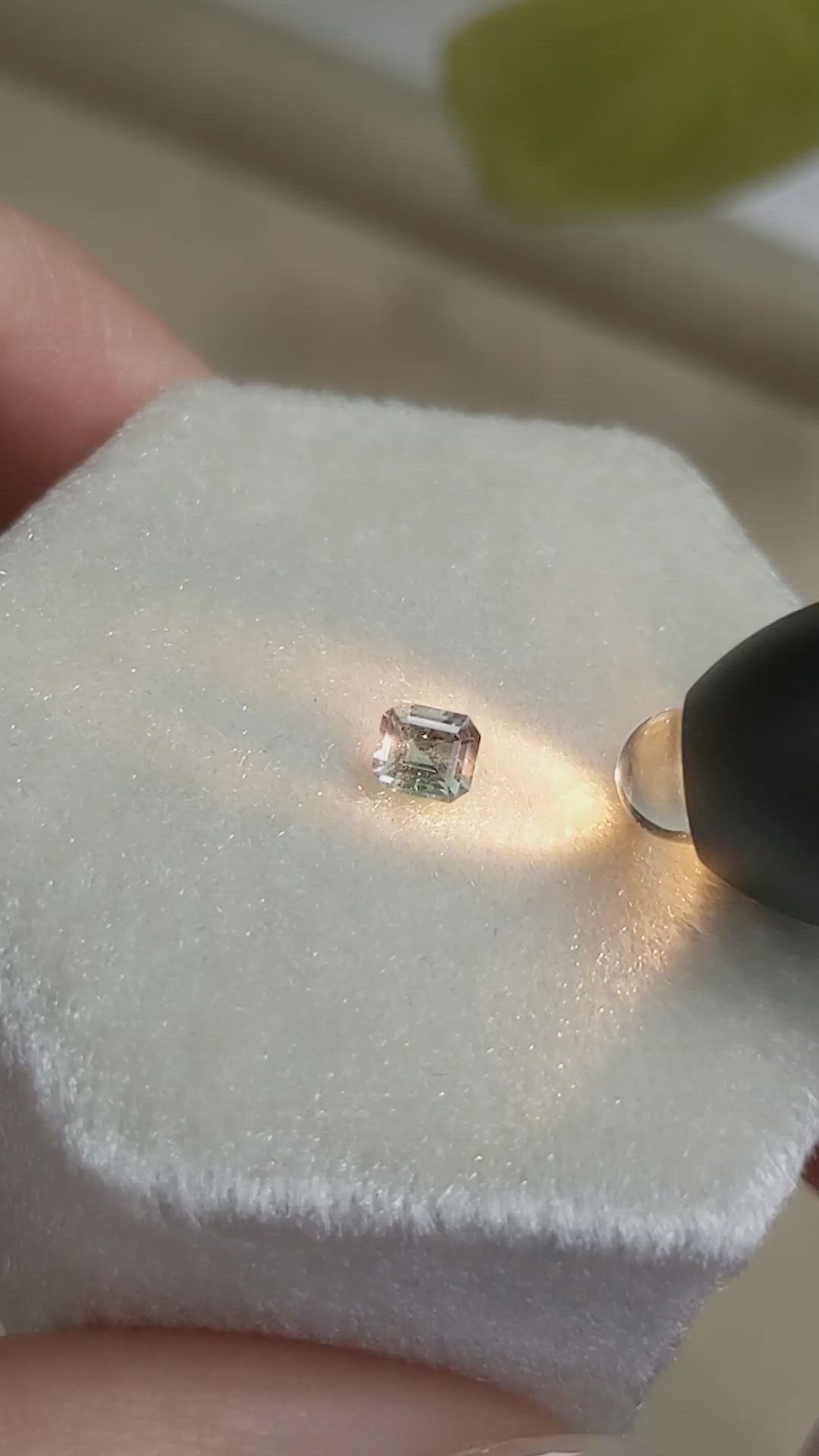 0.38 Ct. Alexandrite from Russia Size Video